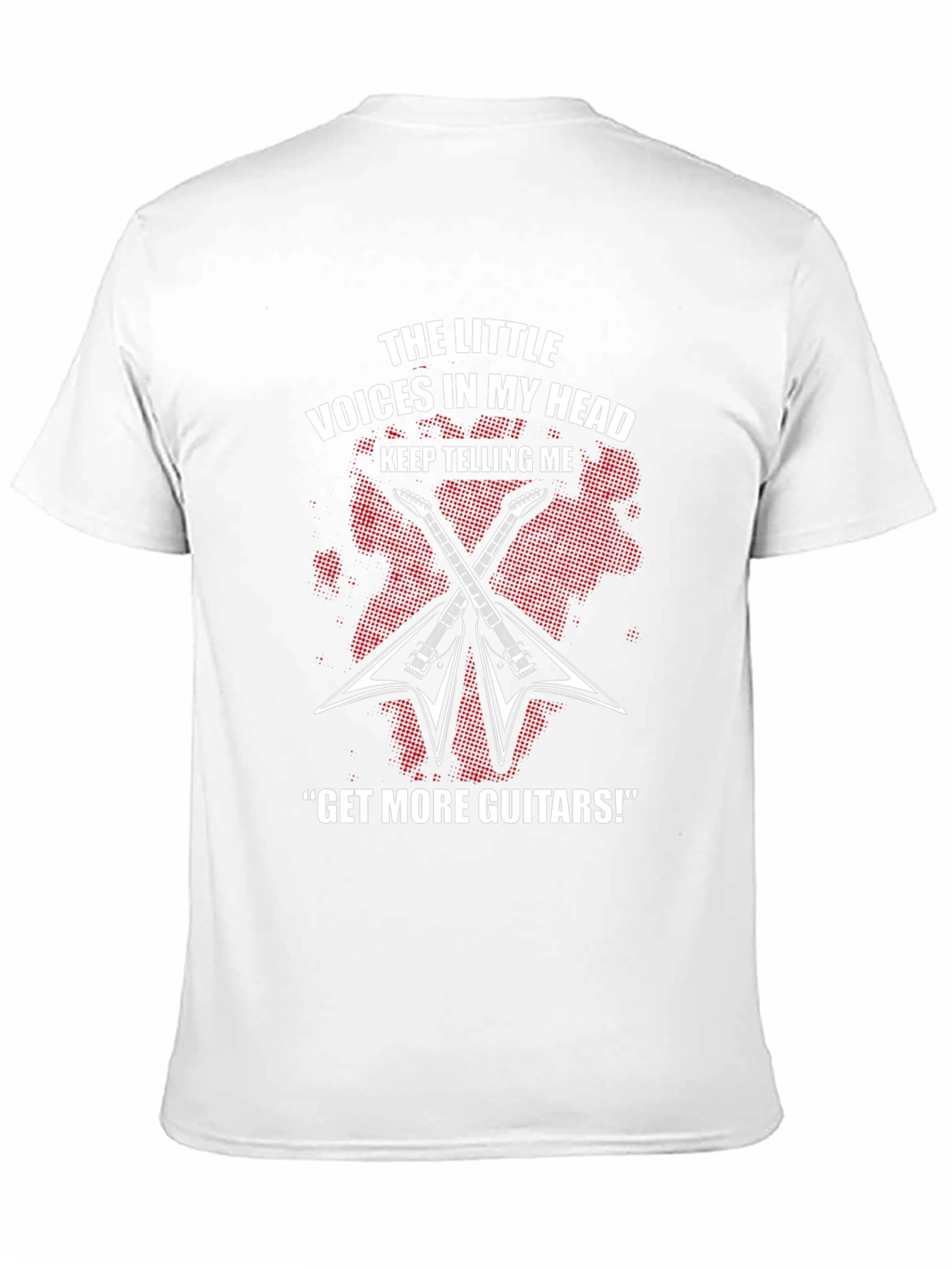 The Little Voices Guitar T-Shirt - Rock Music Tee