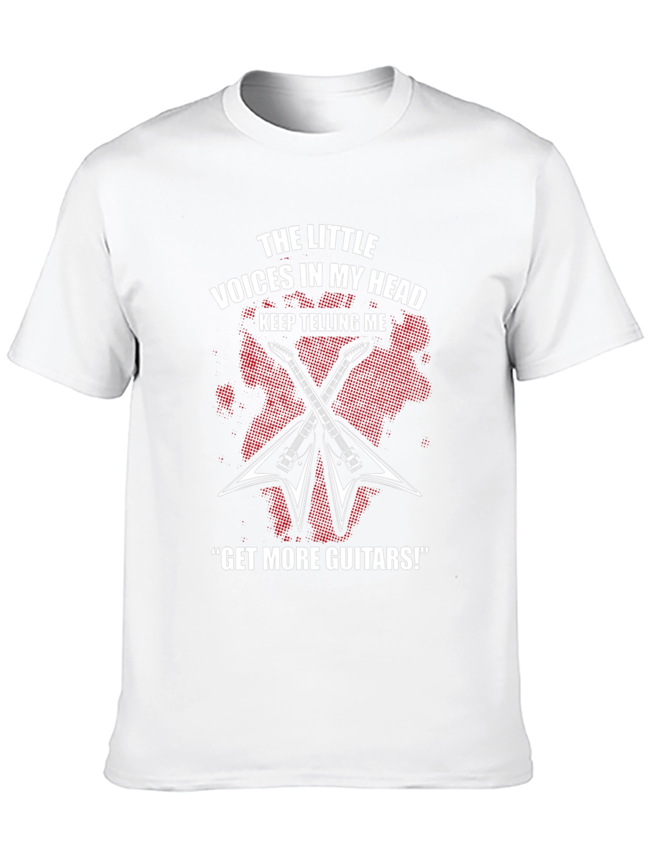 The Little Voices Guitar T-Shirt - Rock Music Tee