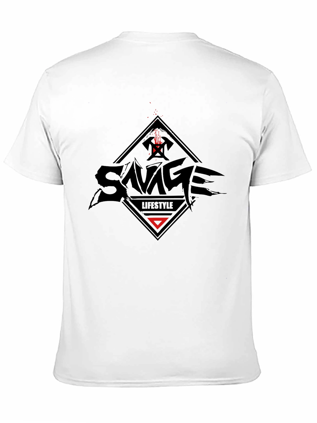 Savage Lifestyle Graphic Tee - Black
