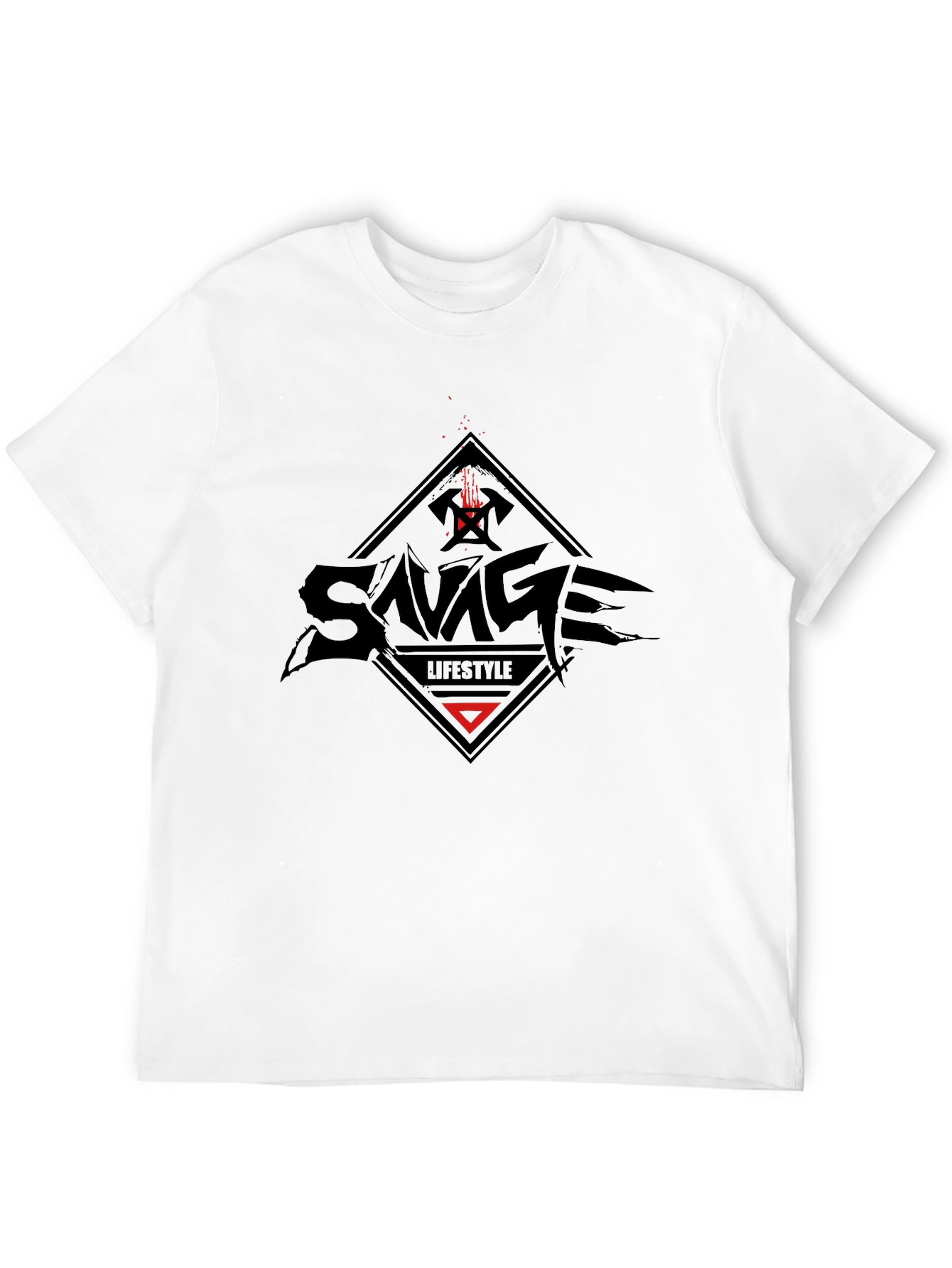 Savage Lifestyle Graphic Tee - Black