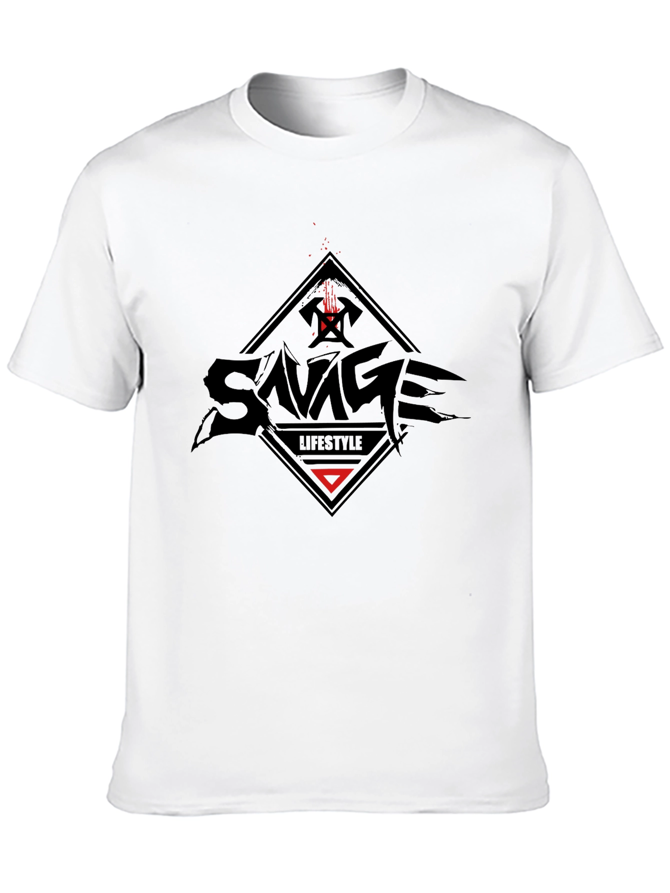 Savage Lifestyle Graphic Tee - Black