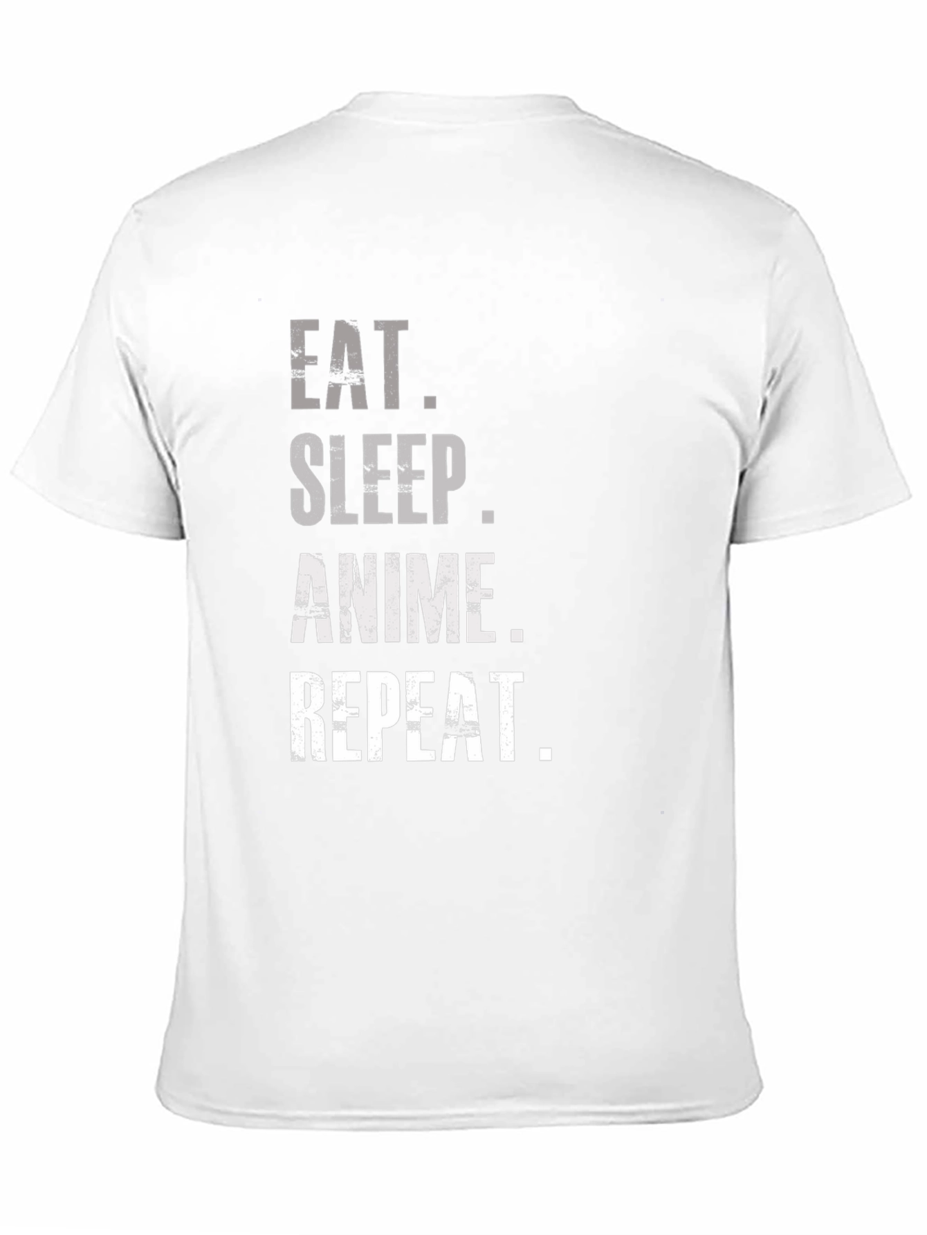 Eat Sleep Anime Repeat Graphic T-Shirt