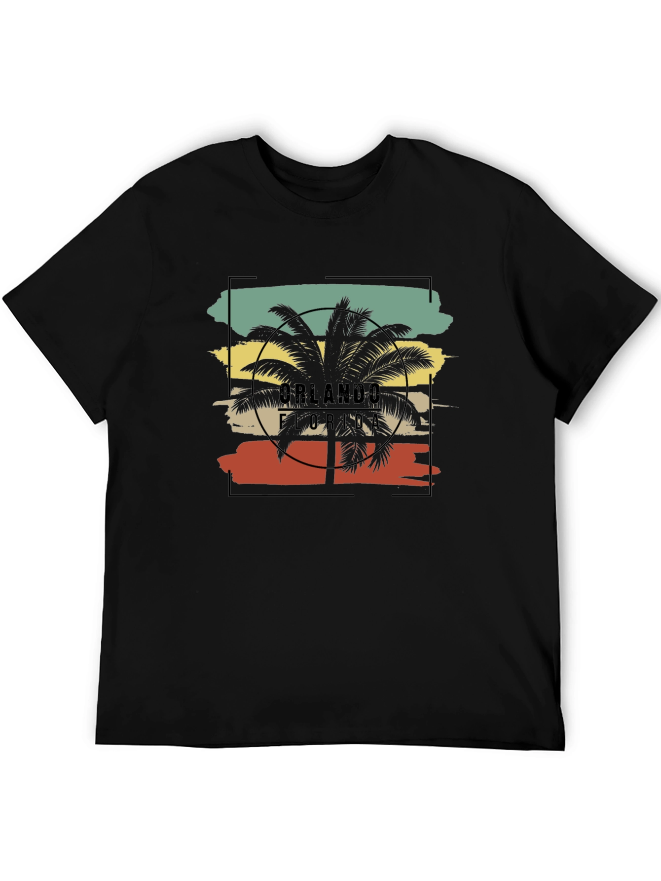Orlando Florida Palm Tree Graphic Tee