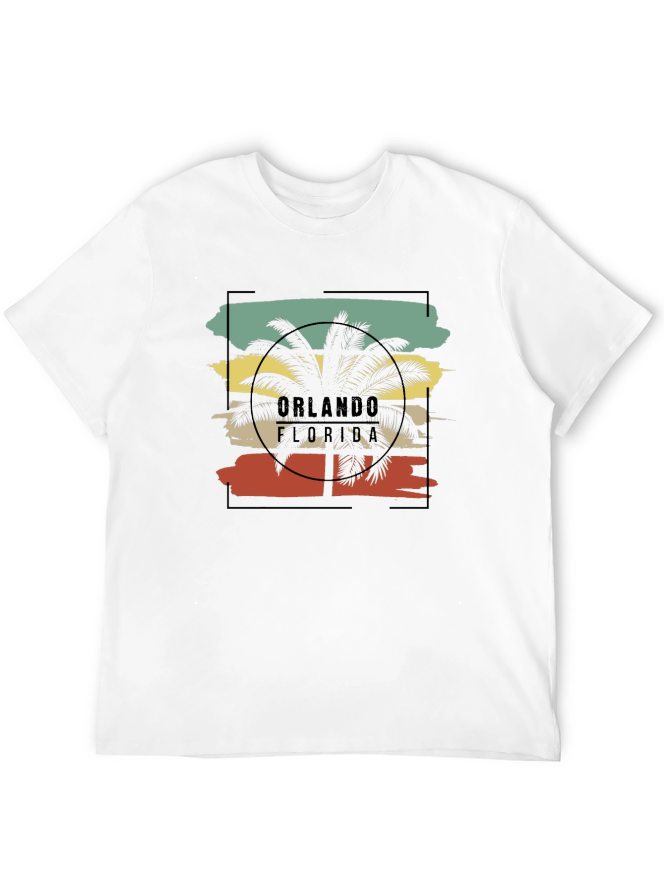 Orlando Florida Palm Tree Graphic Tee