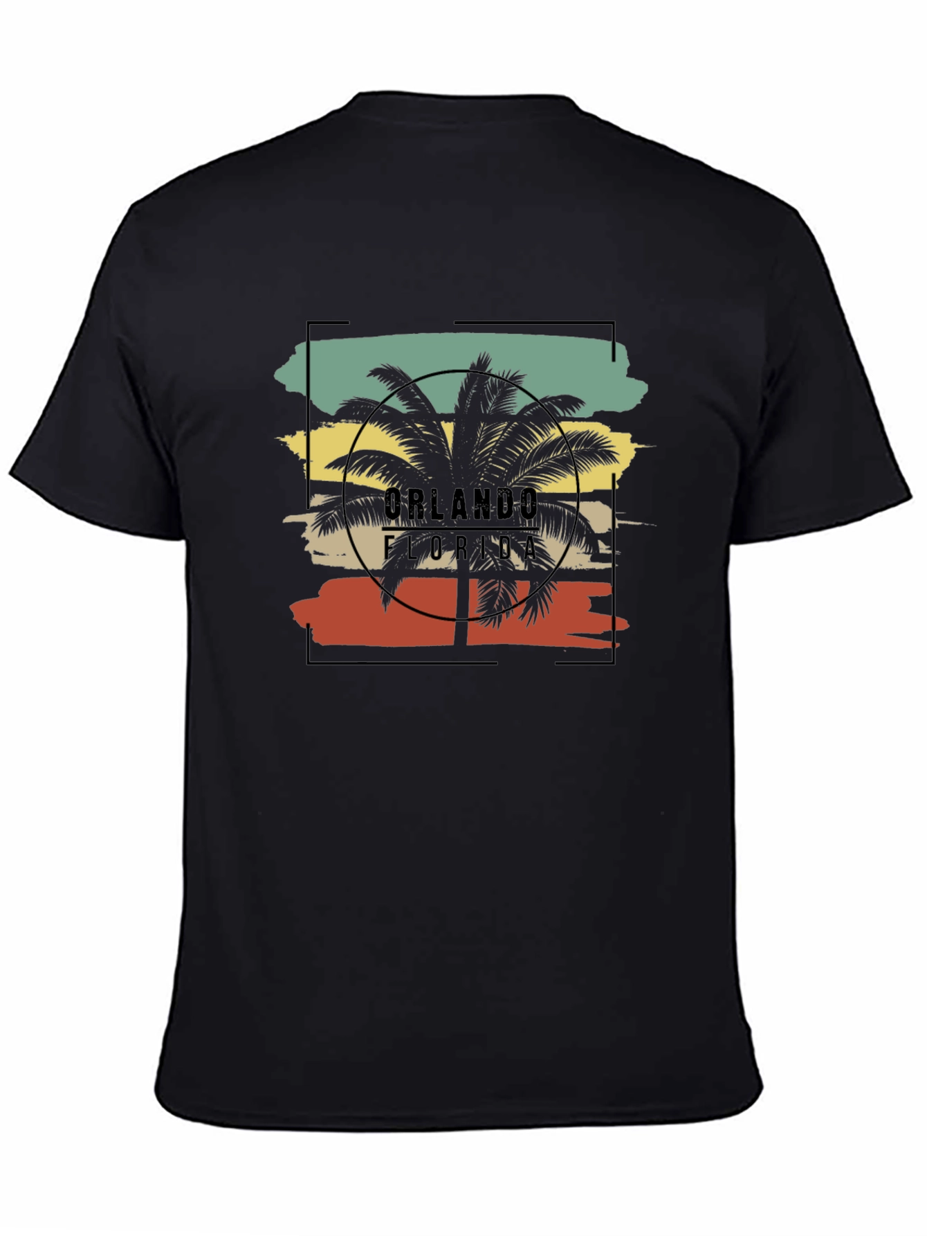 Orlando Florida Palm Tree Graphic Tee