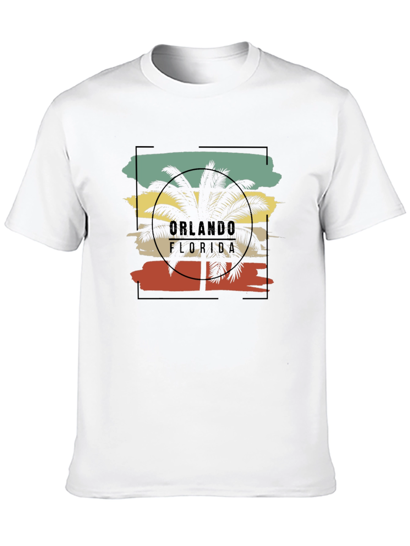 Orlando Florida Palm Tree Graphic Tee