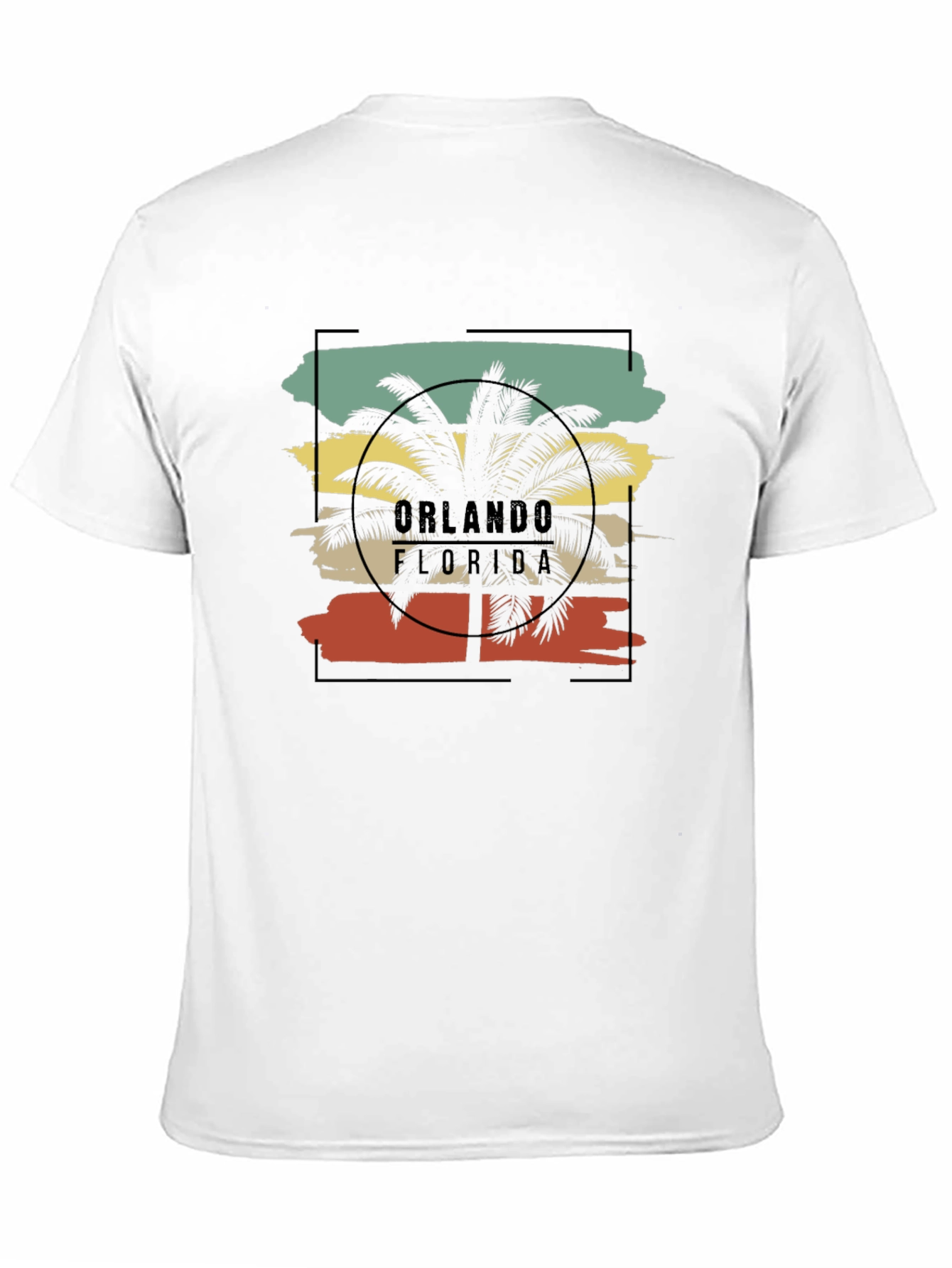 Orlando Florida Palm Tree Graphic Tee
