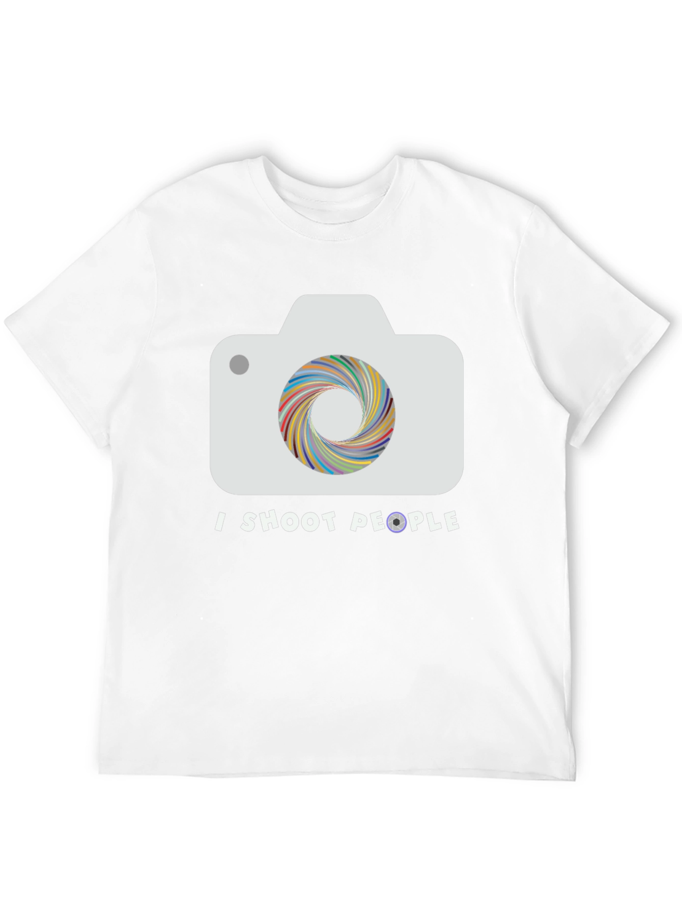 I Shoot People Camera T-Shirt - Photographer Tee