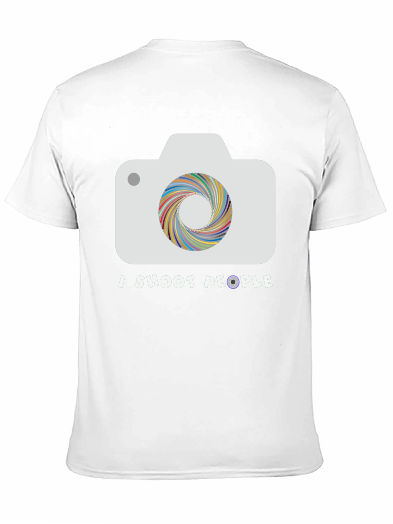 I Shoot People Camera T-Shirt - Photographer Tee