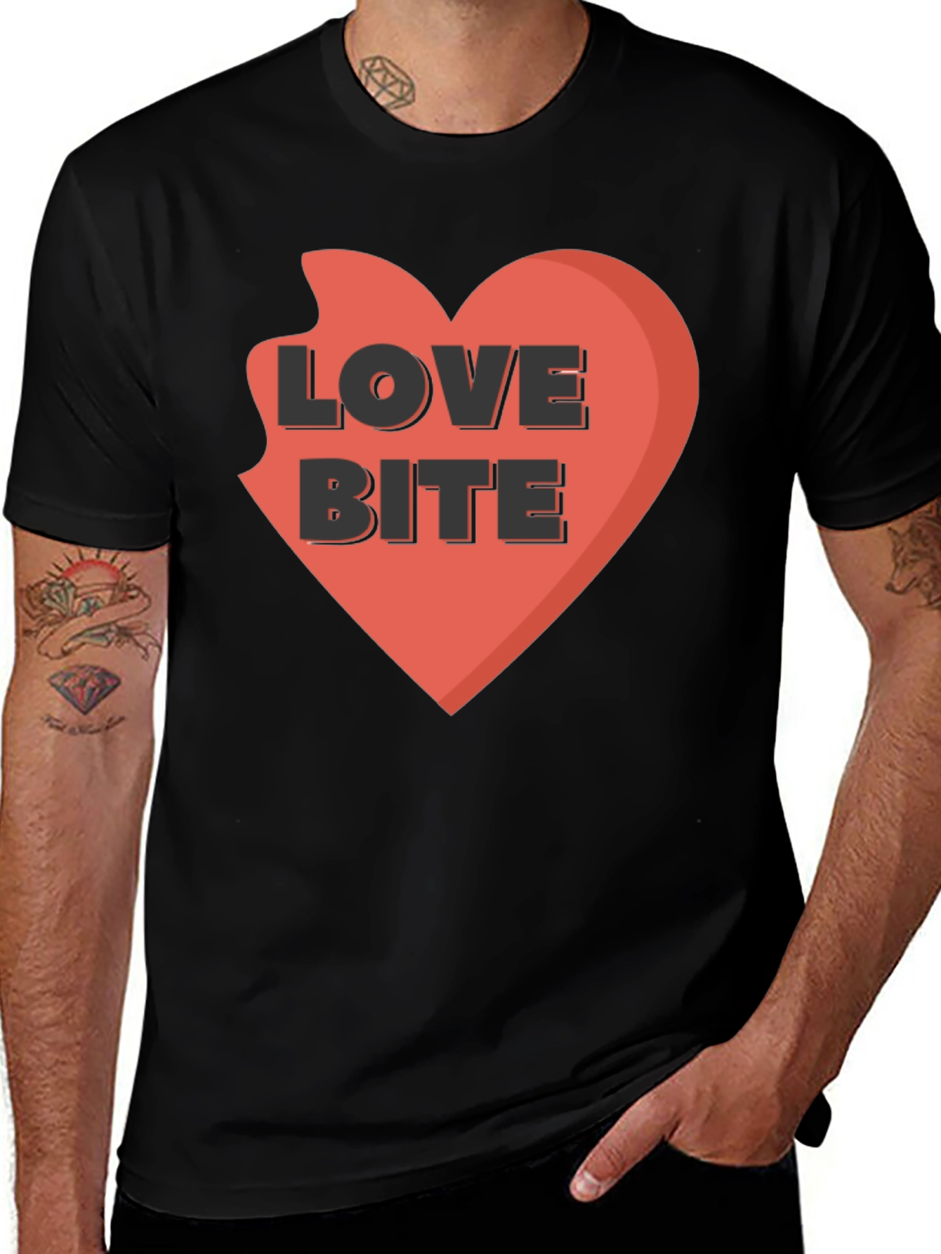 Love Bite Graphic T-Shirt
