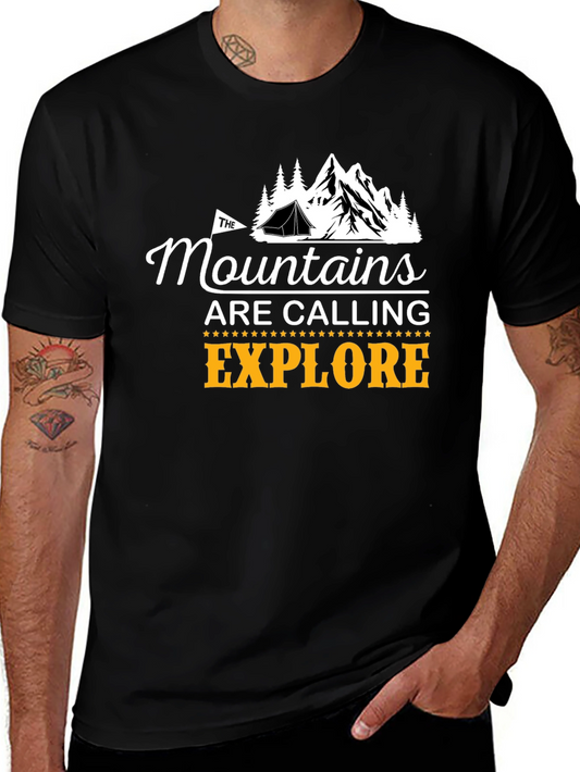 Mountains Are Calling Graphic Tee