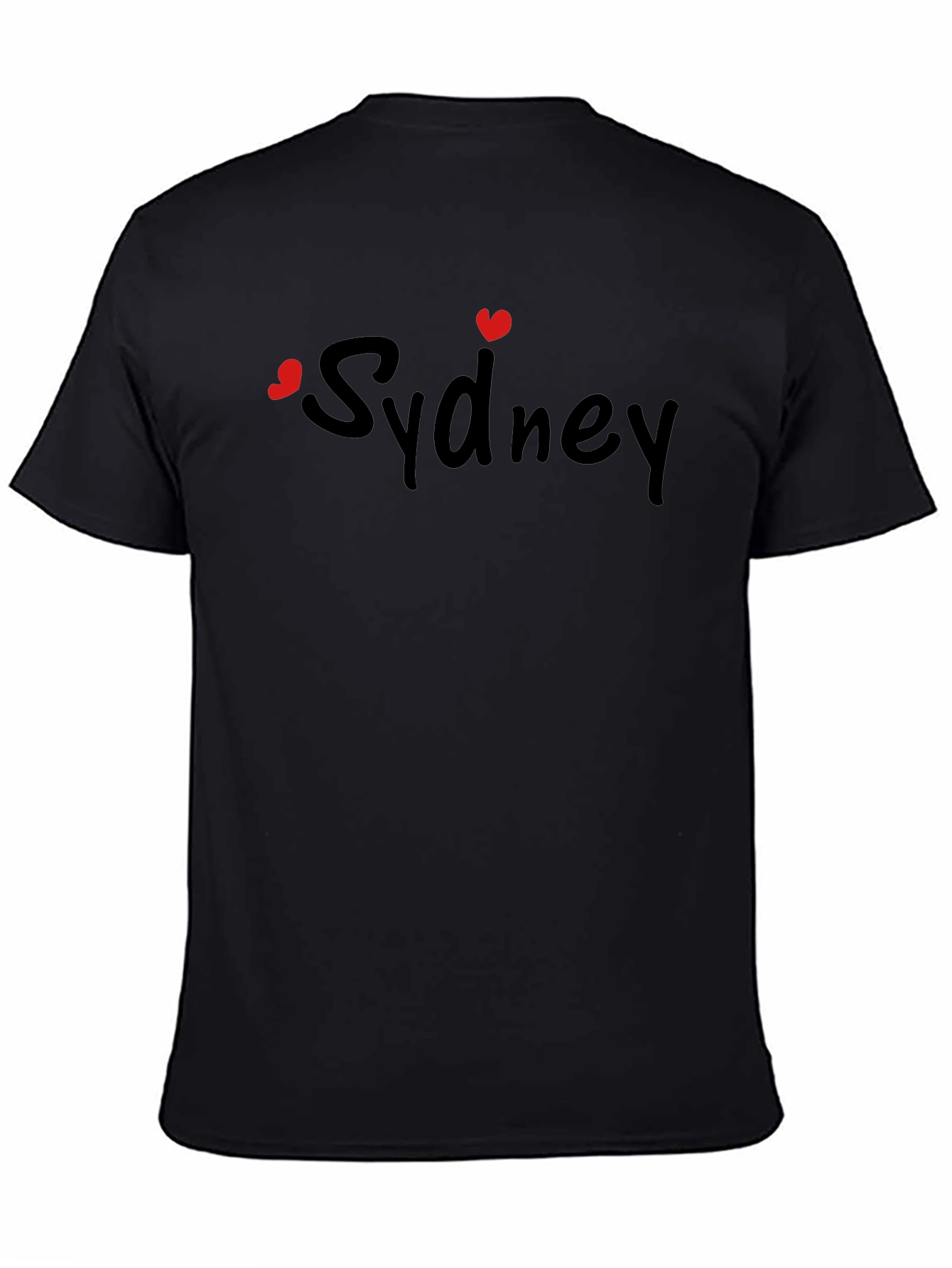 Sydney Love T-Shirt - Black Graphic Tee