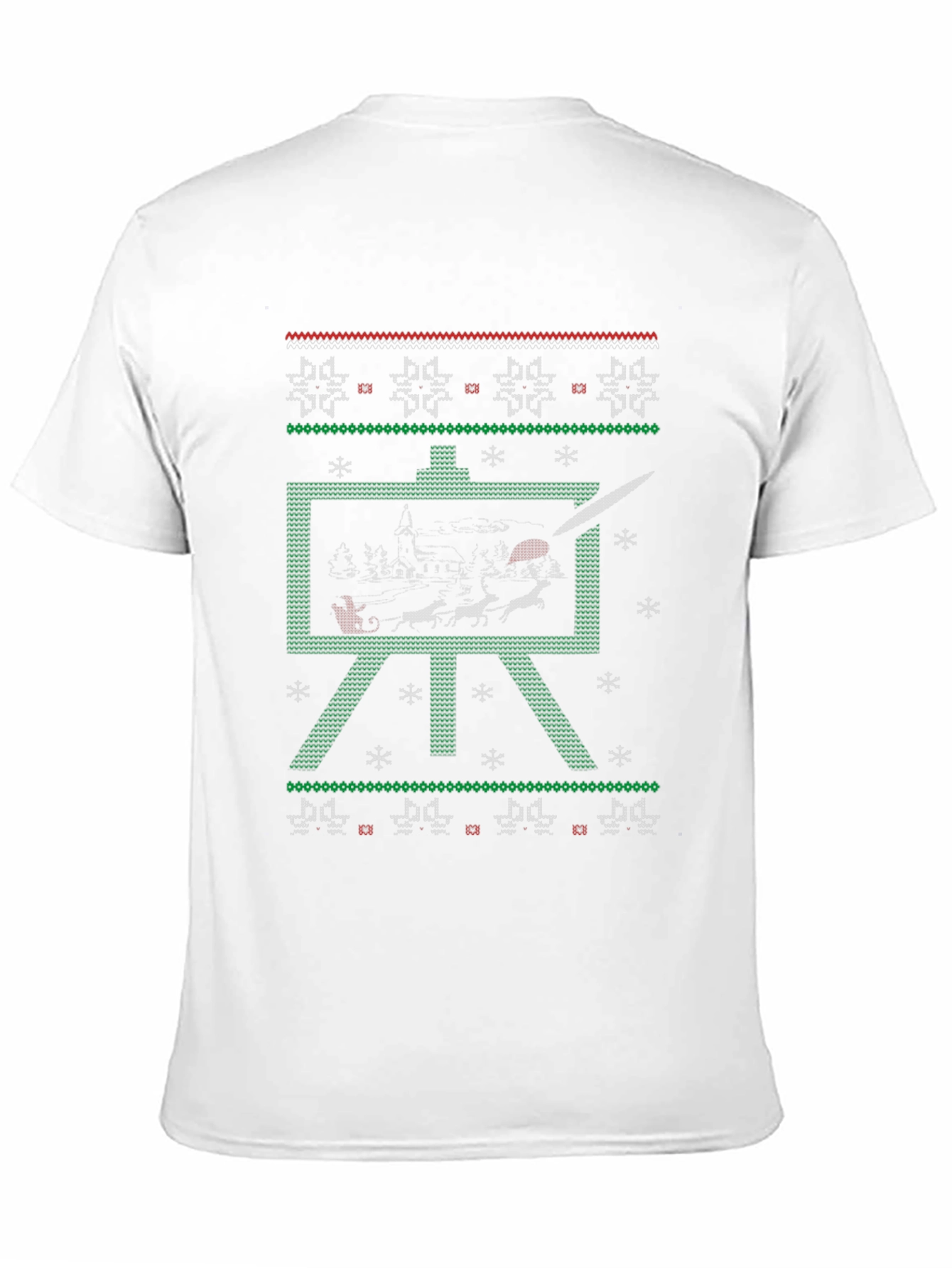 Painters Christmas Ugly Sweater T-Shirt