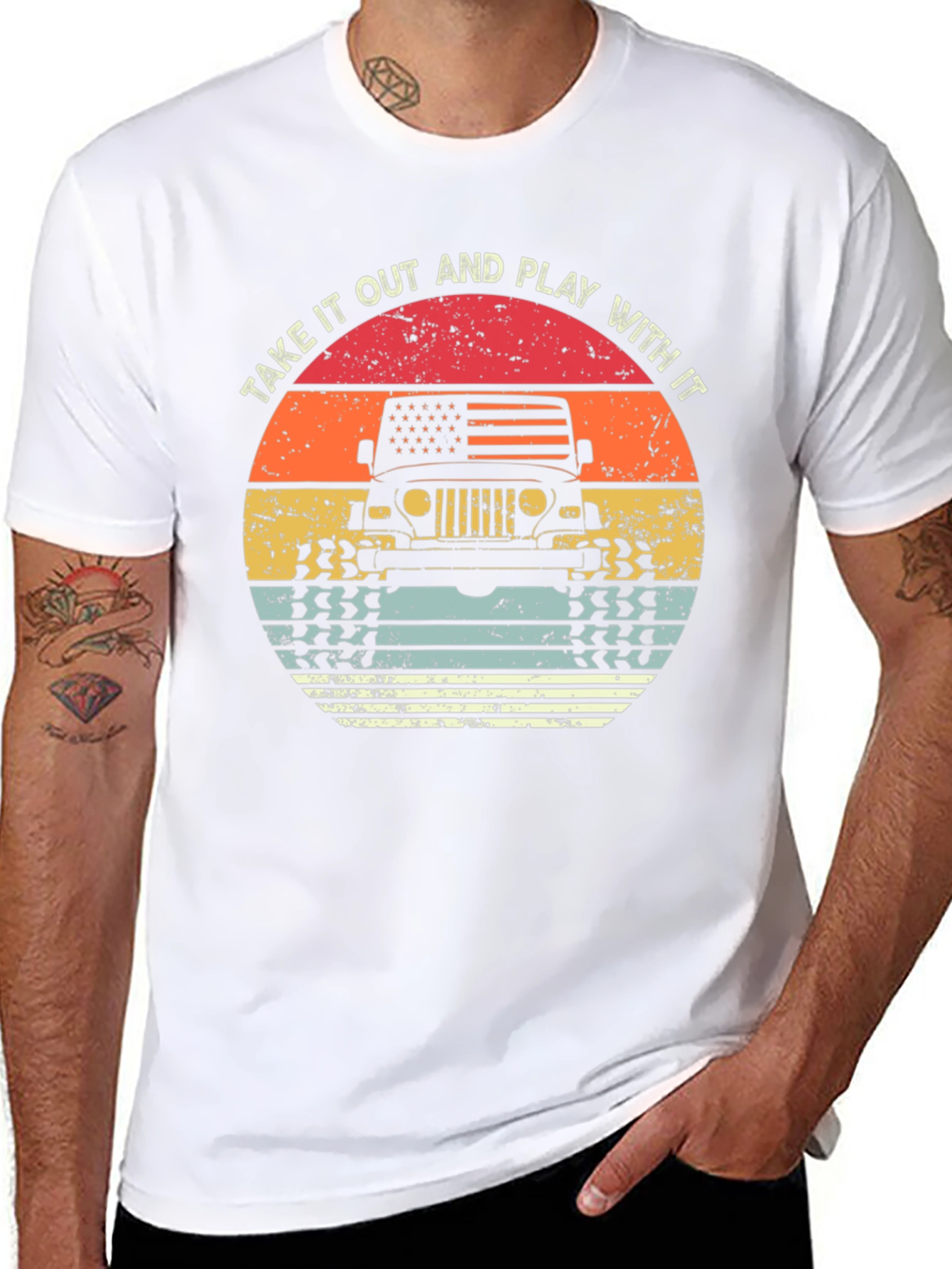 Take It Out & Play With It Jeep T-Shirt