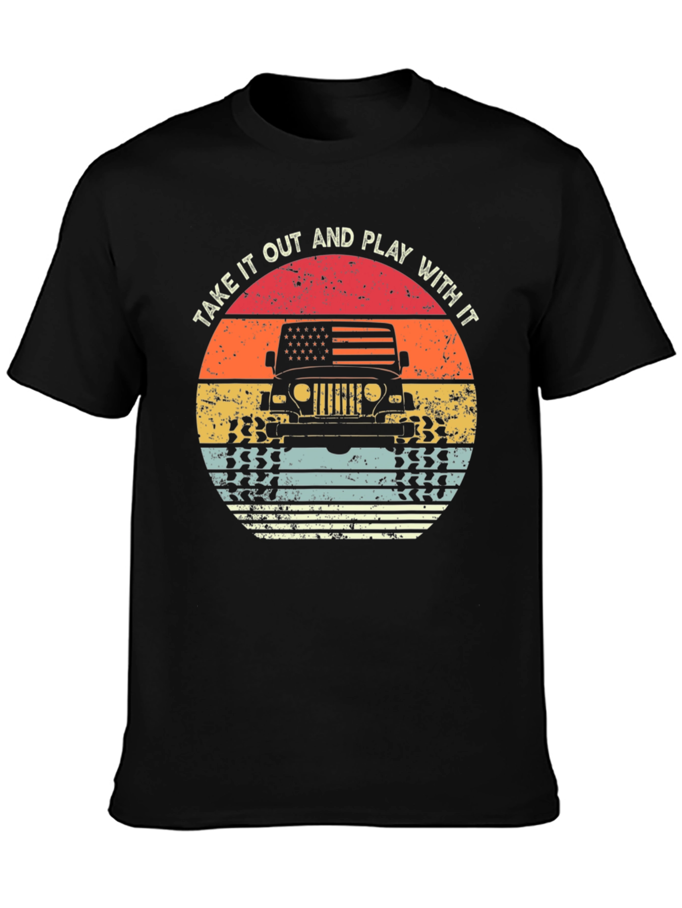 Take It Out & Play With It Jeep T-Shirt