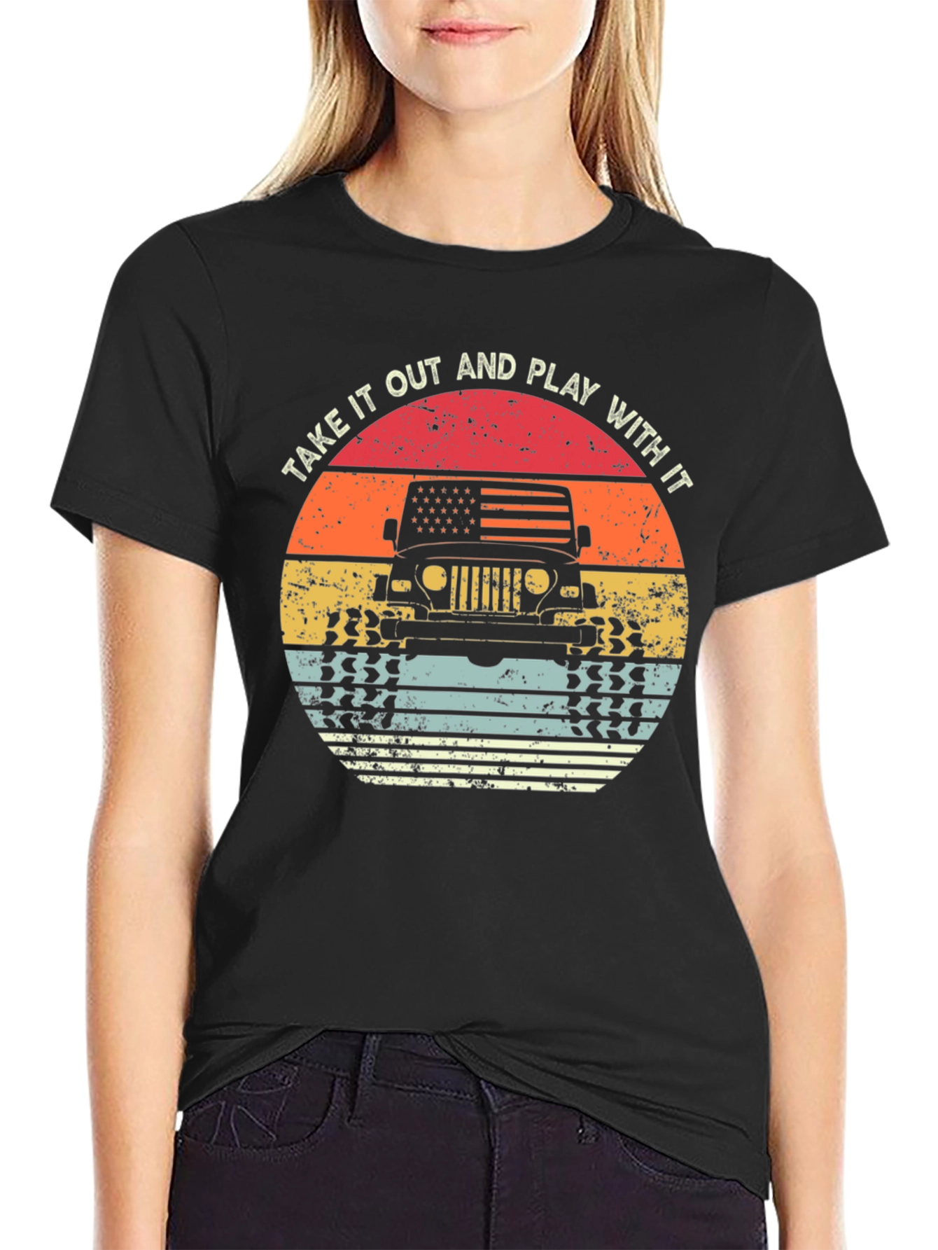 Take It Out & Play With It Jeep T-Shirt