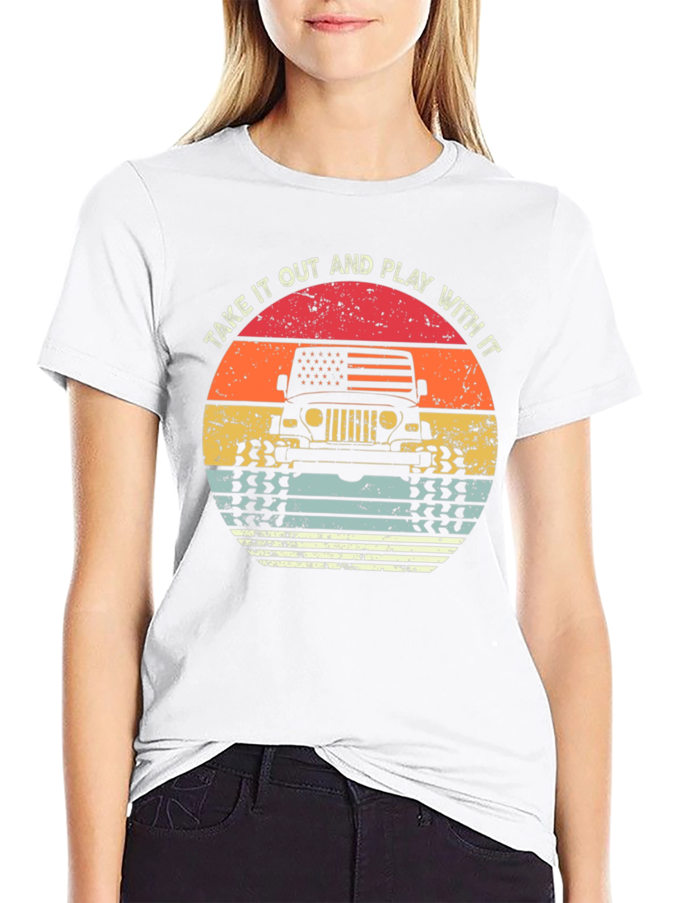 Take It Out & Play With It Jeep T-Shirt