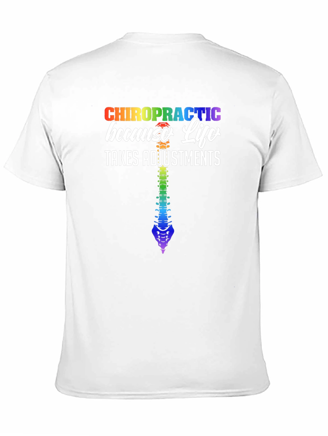 Chiropractic Life Adjustments Graphic Tee