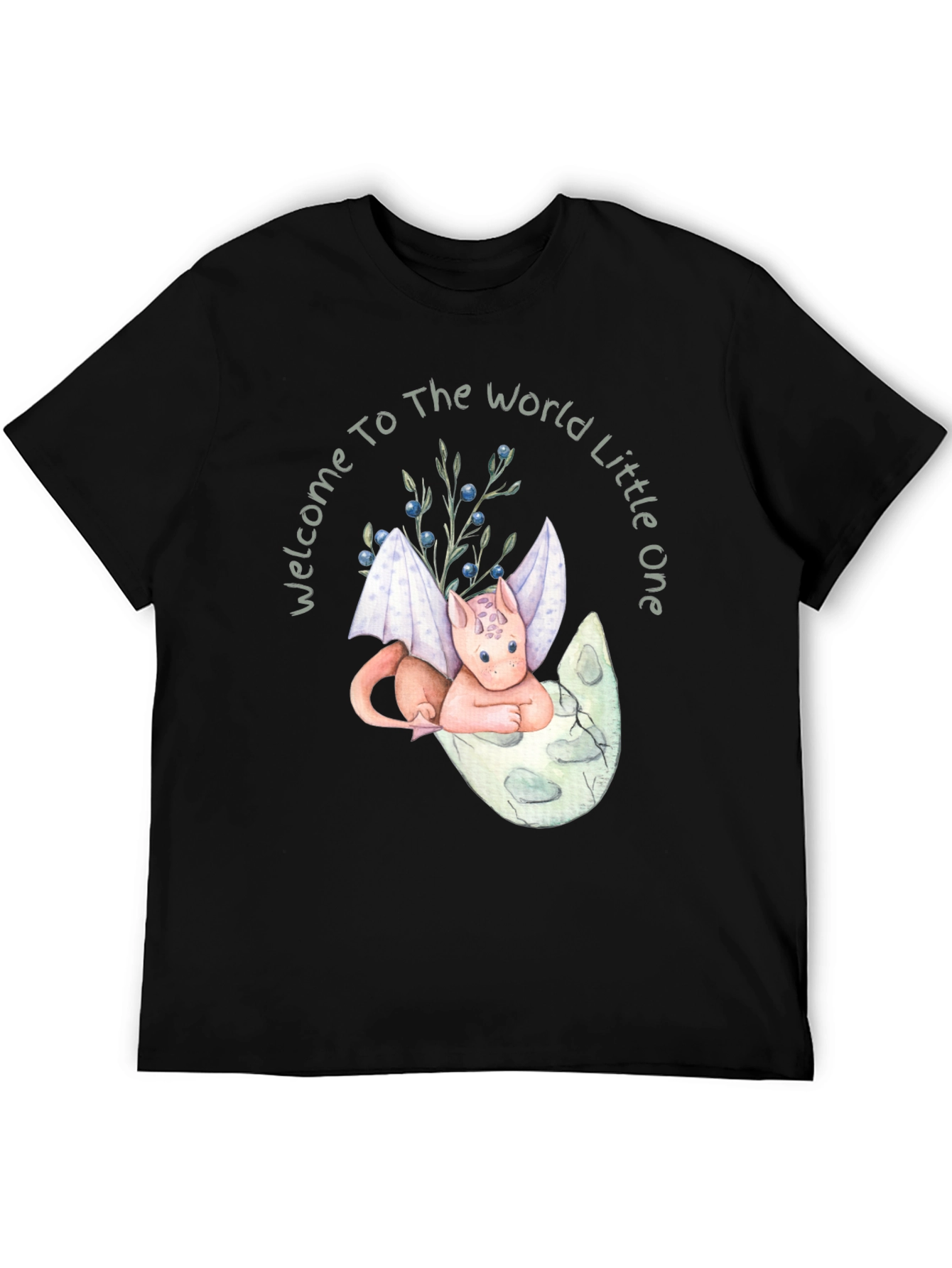 Welcome Dragon Baby Graphic Tee