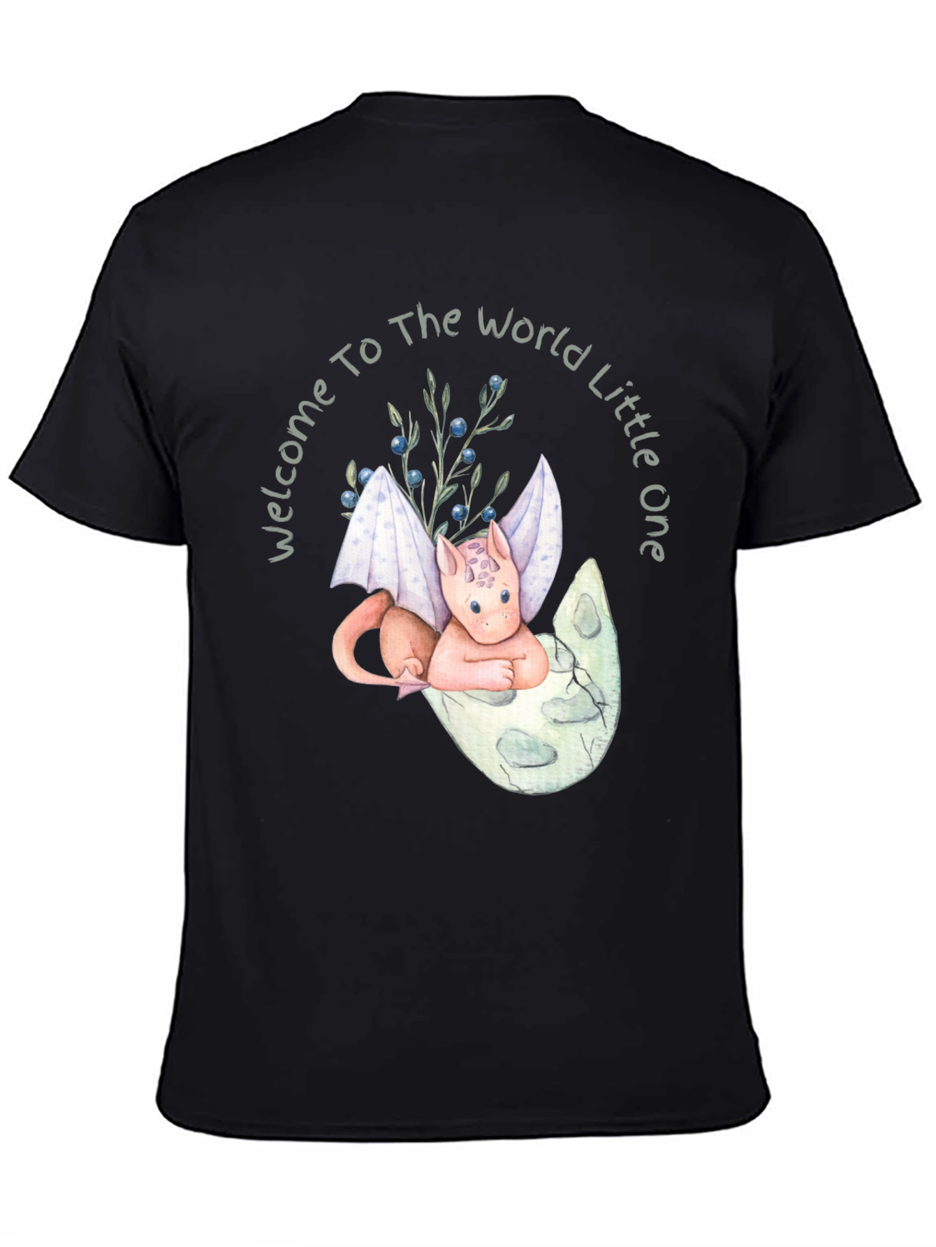 Welcome Dragon Baby Graphic Tee