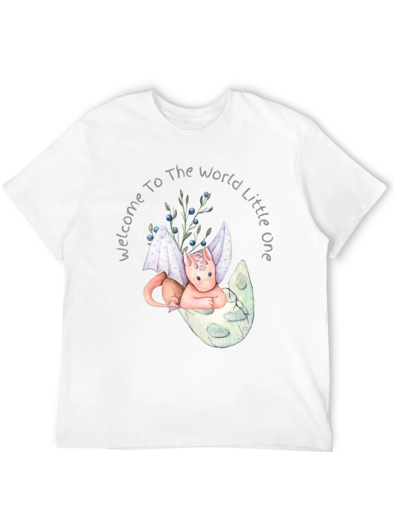 Welcome Dragon Baby Graphic Tee