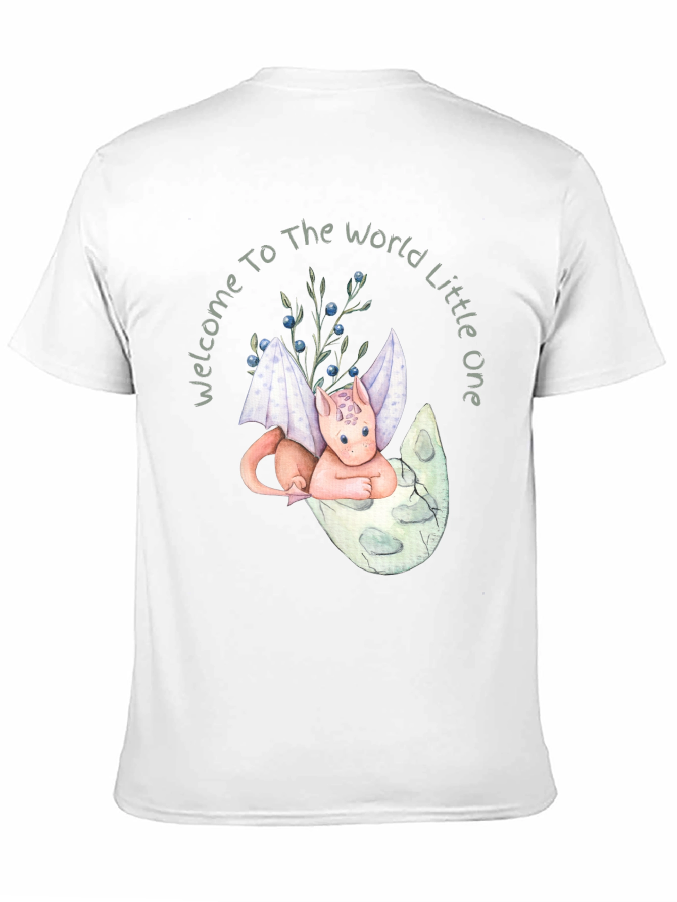 Welcome Dragon Baby Graphic Tee