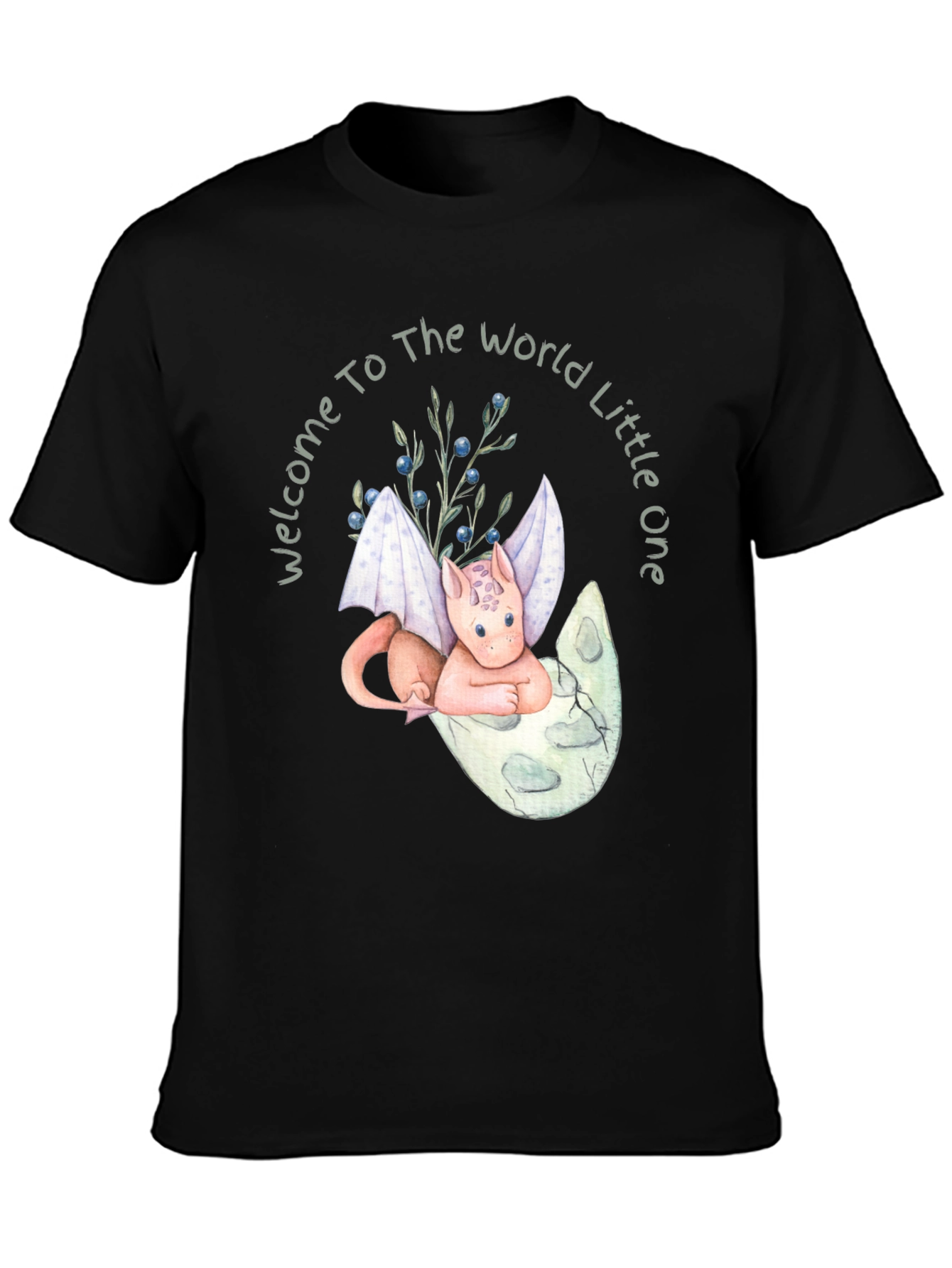 Welcome Dragon Baby Graphic Tee