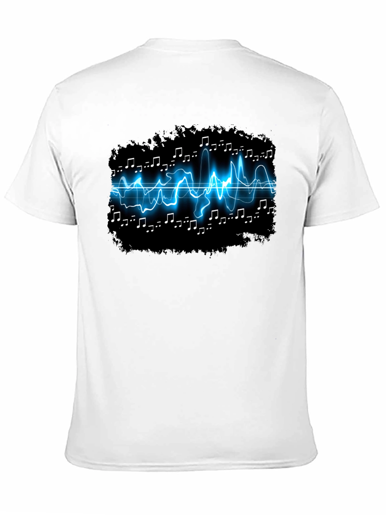 Electro-Music Graphic Black T-Shirt