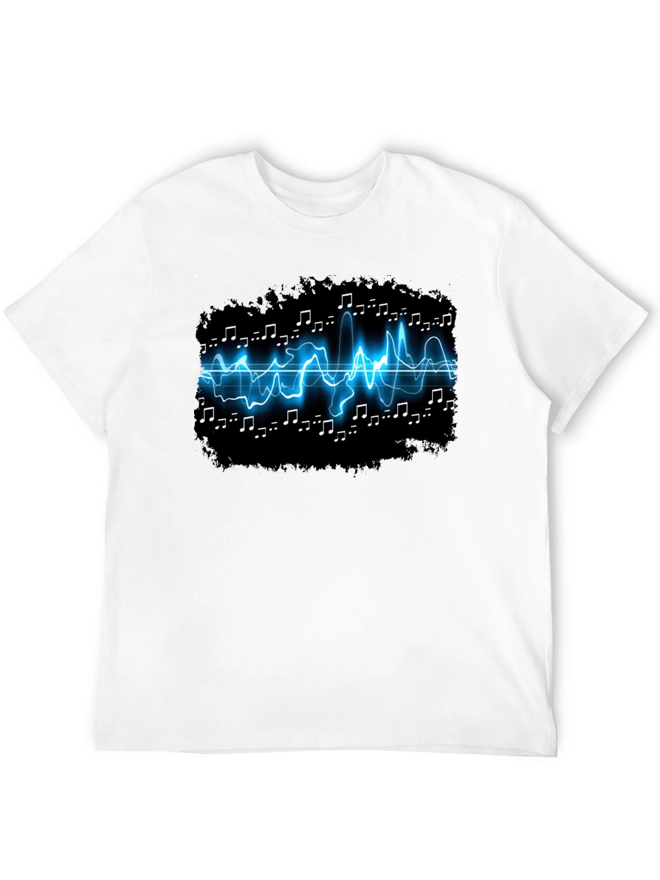 Electro-Music Graphic Black T-Shirt