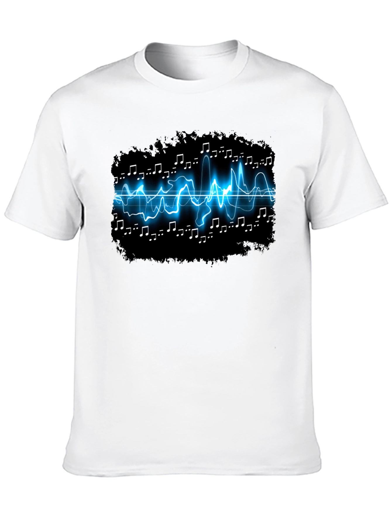 Electro-Music Graphic Black T-Shirt