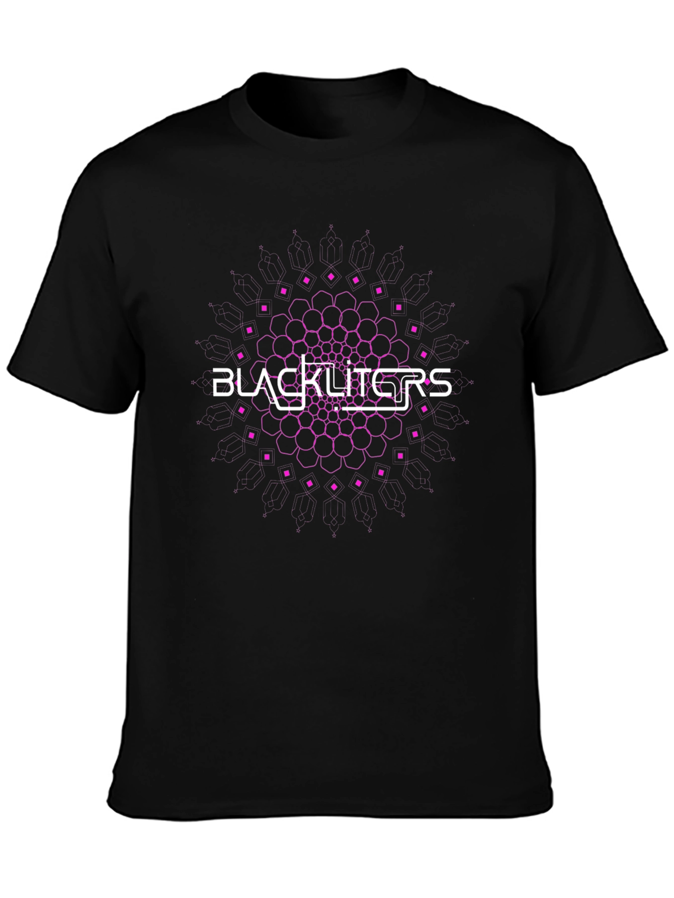 Blackliters Graphic Print Black T-Shirt