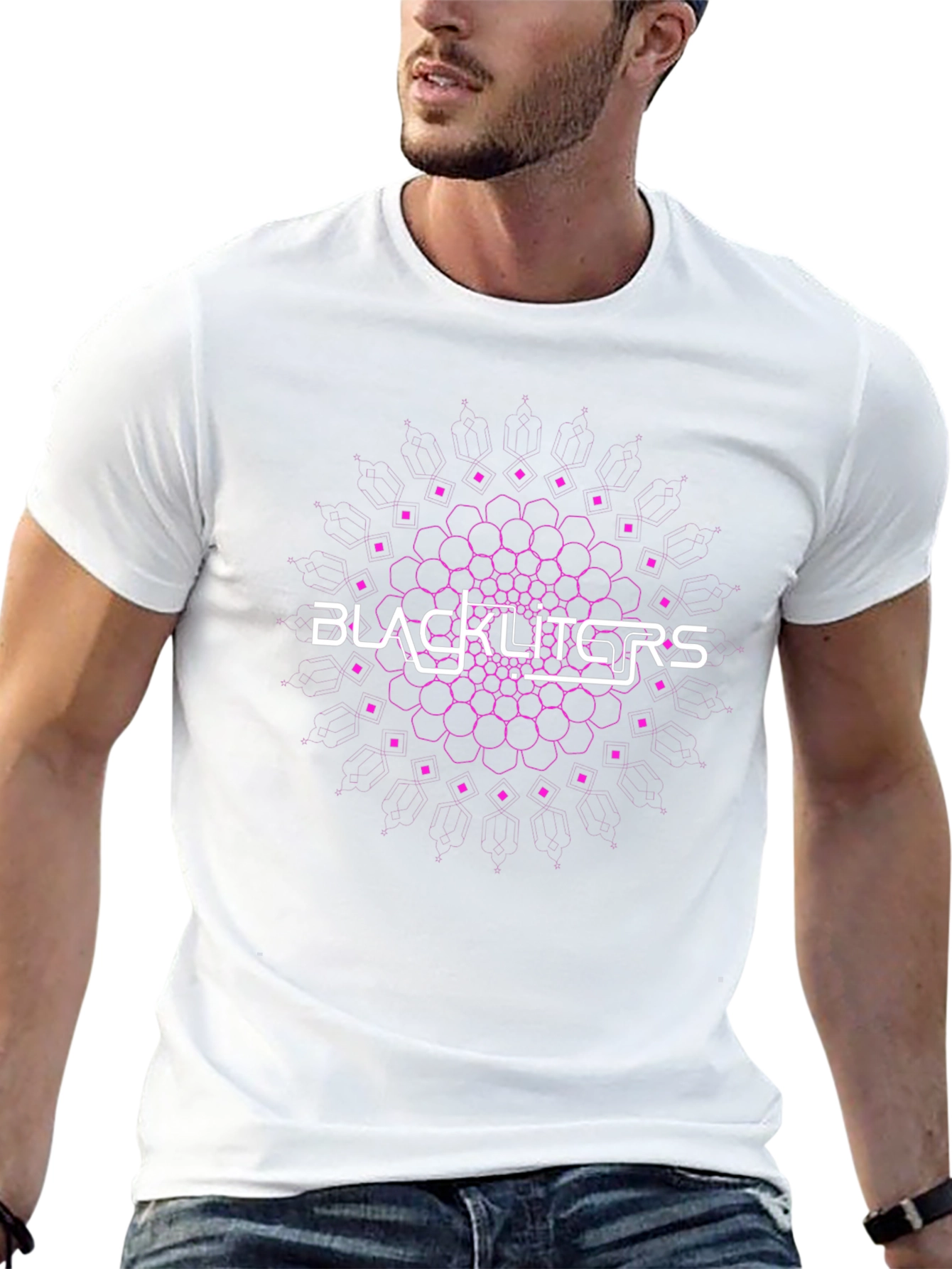 Blackliters Graphic Print Black T-Shirt