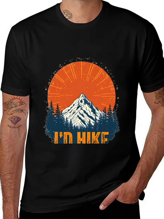 Id Hike T-Shirt - Mountain Adventure Tee