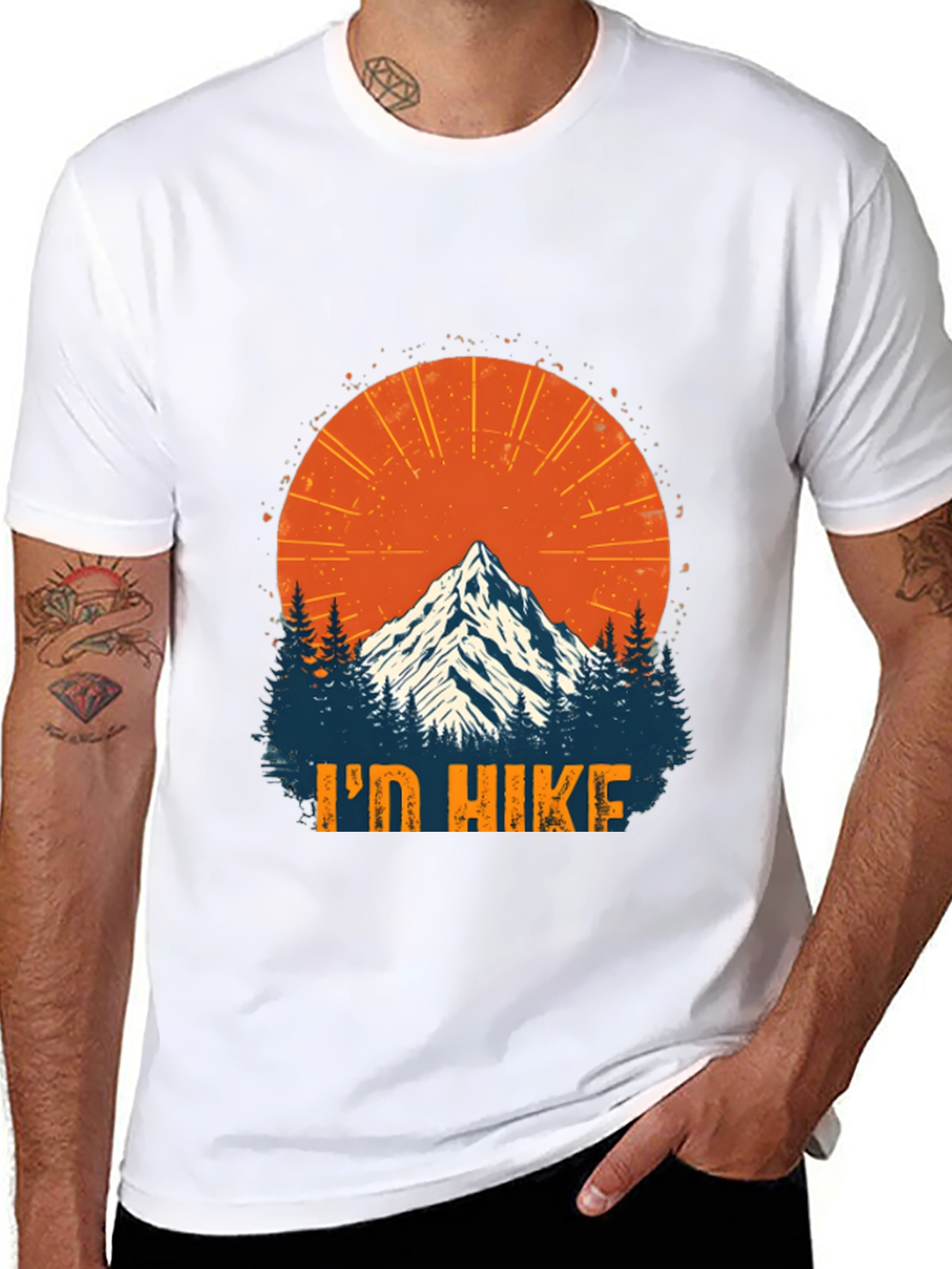 Id Hike T-Shirt - Mountain Adventure Tee
