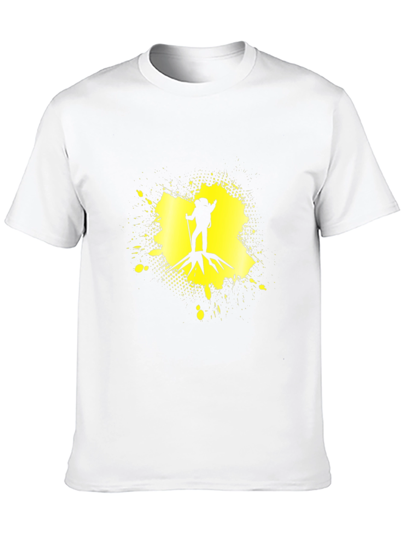 Hiking Adventure Black Graphic T-Shirt