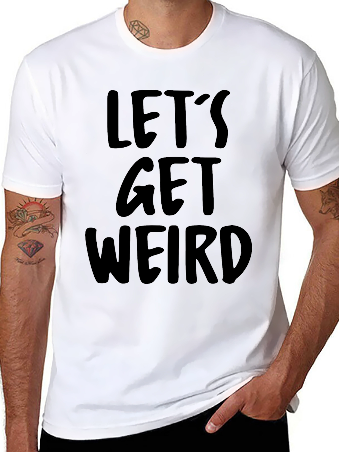 Lets Get Weird Graphic Tee