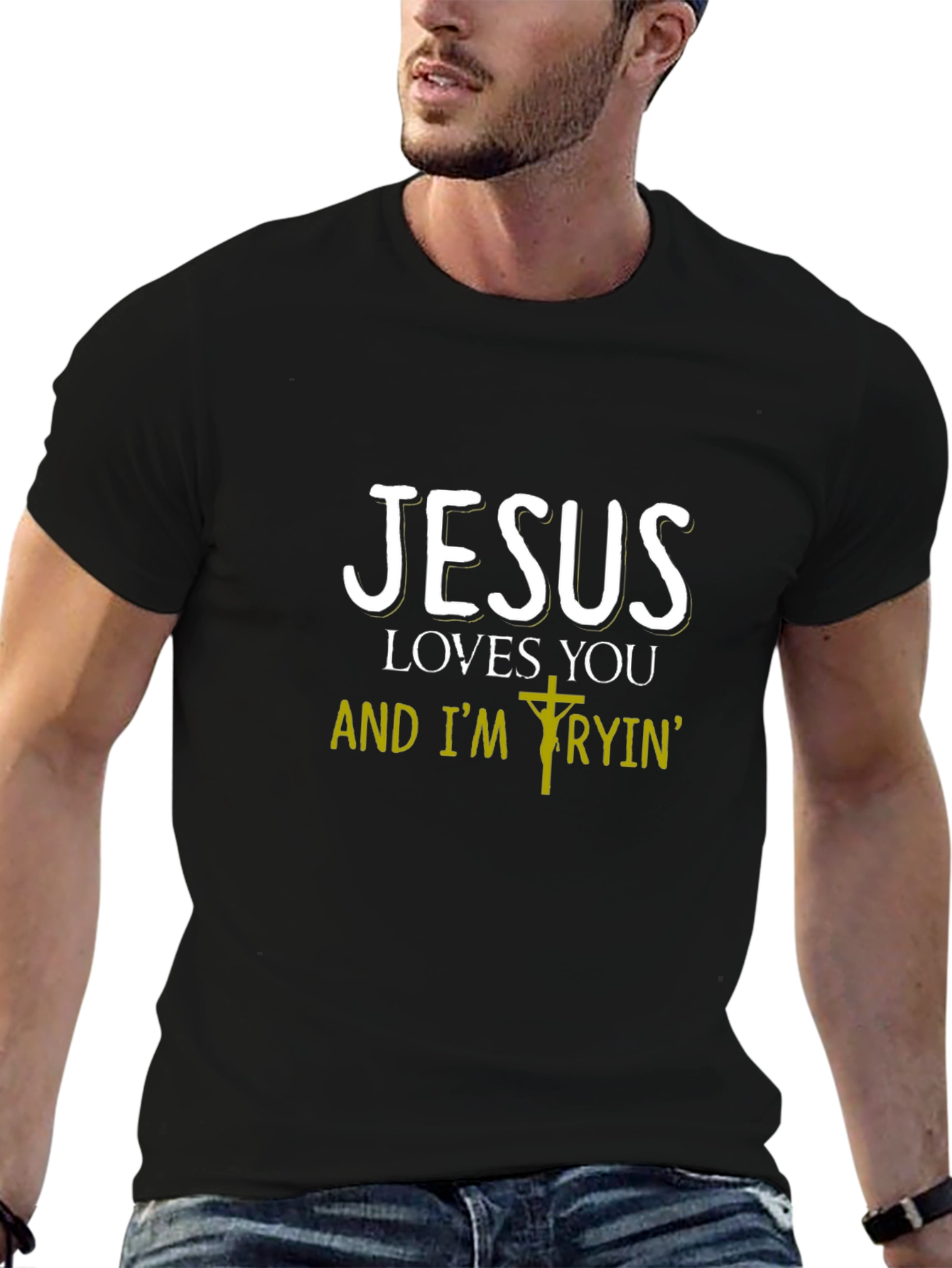 Jesus Loves You T-Shirt Christian Apparel