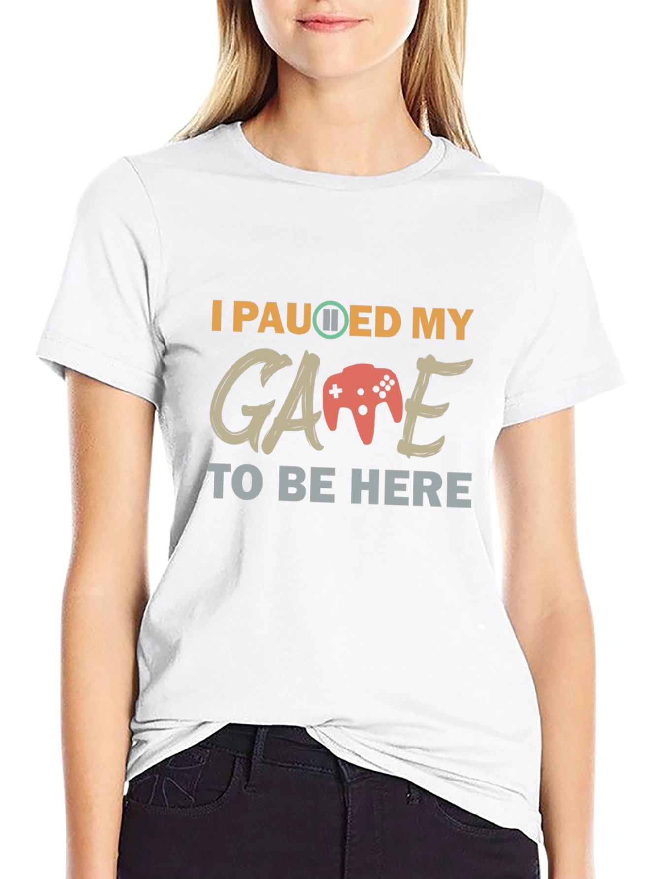 I Paused My Game T-Shirt - Gamer Apparel