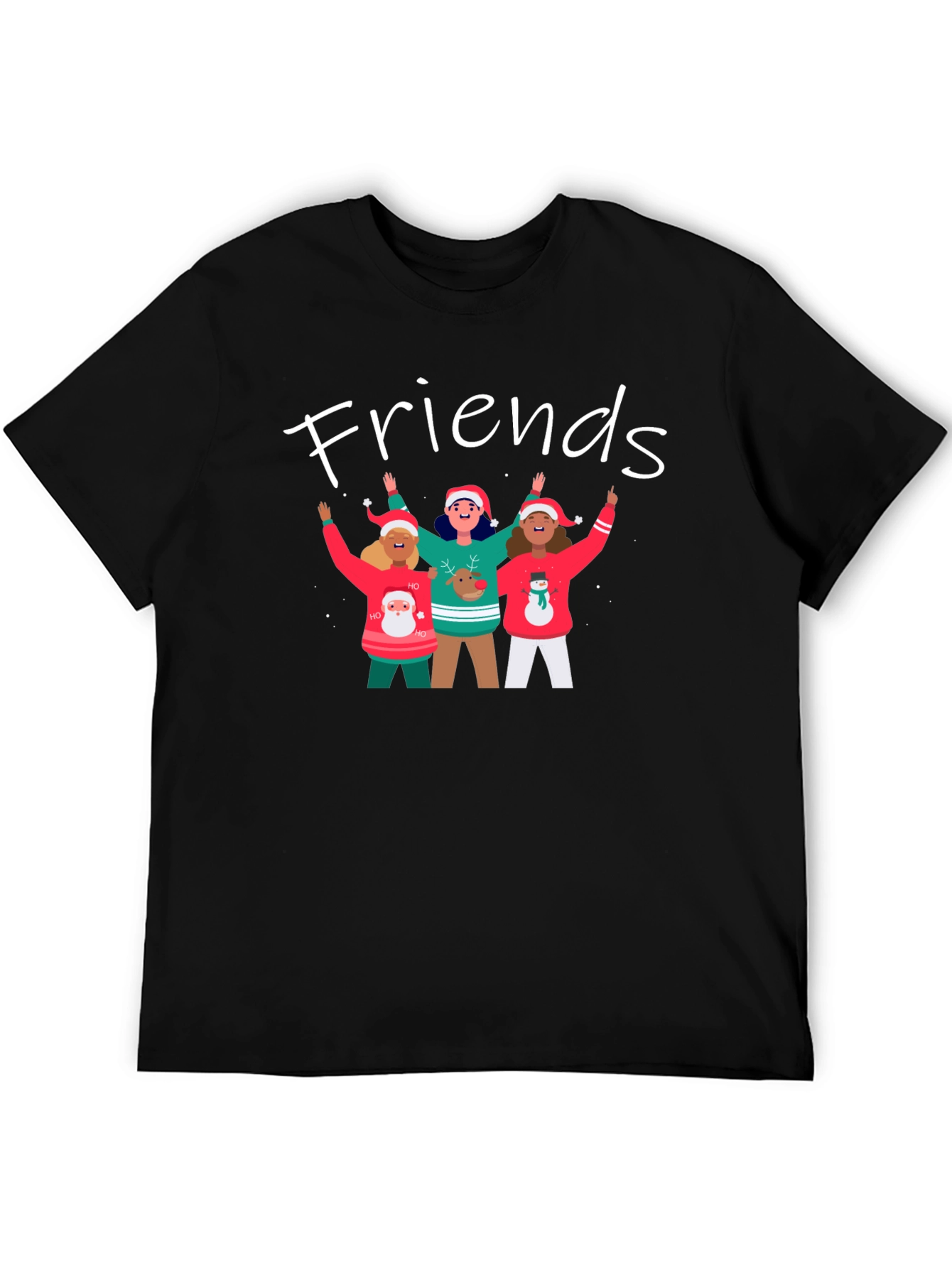 Friends Christmas Holiday T-Shirt