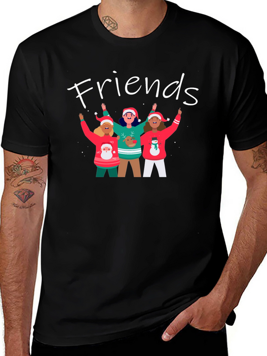 Friends Christmas Holiday T-Shirt