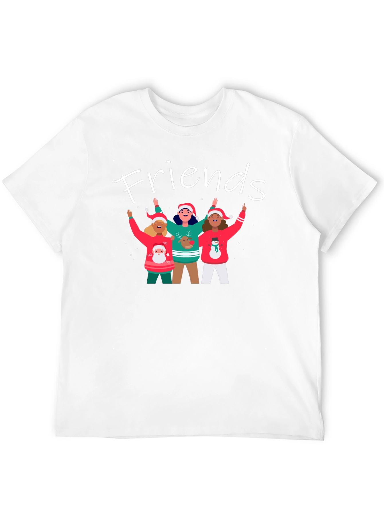 Friends Christmas Holiday T-Shirt