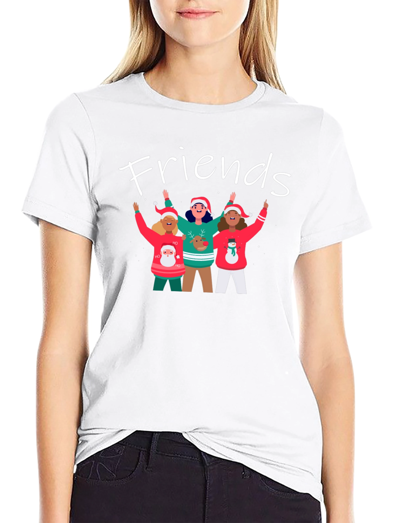 Friends Christmas Holiday T-Shirt
