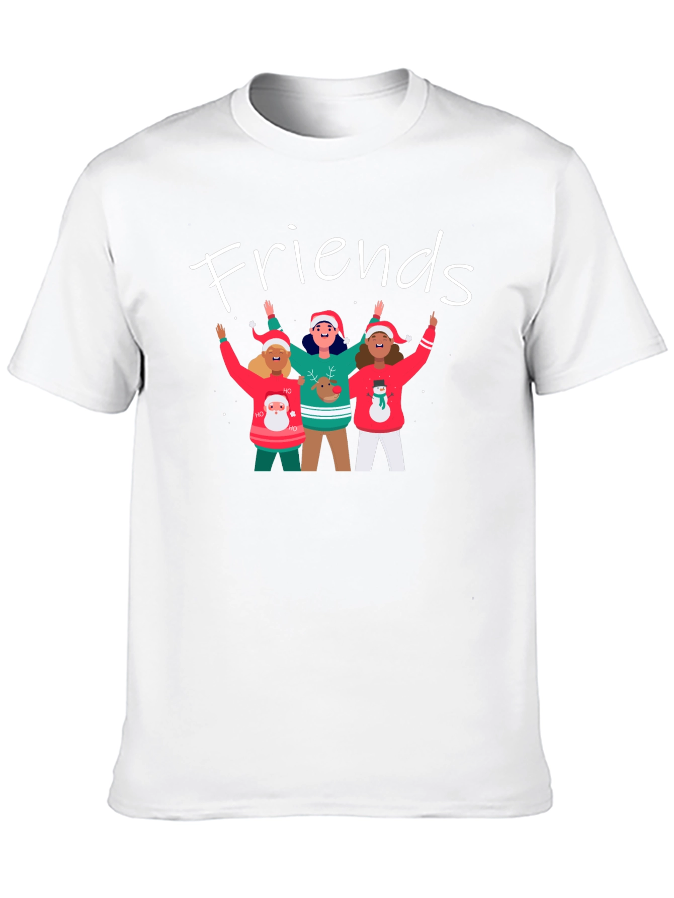 Friends Christmas Holiday T-Shirt