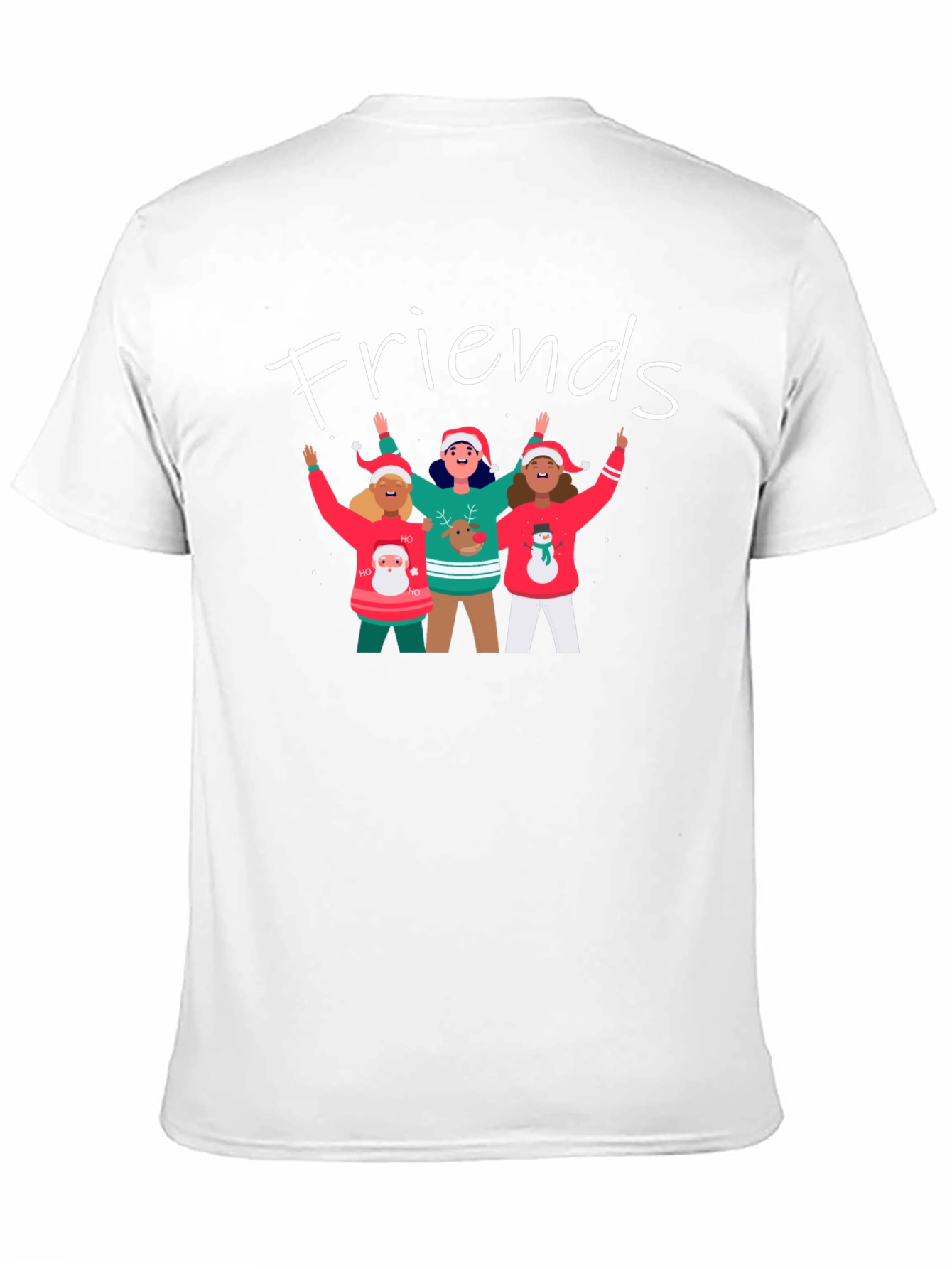 Friends Christmas Holiday T-Shirt