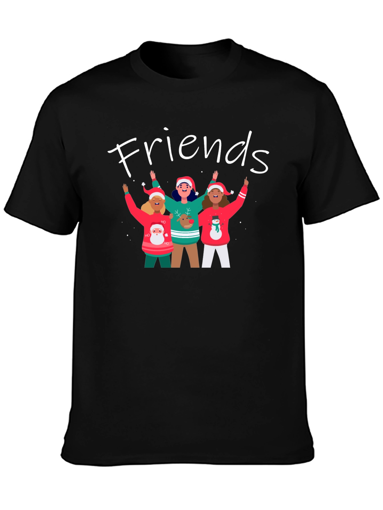 Friends Christmas Holiday T-Shirt