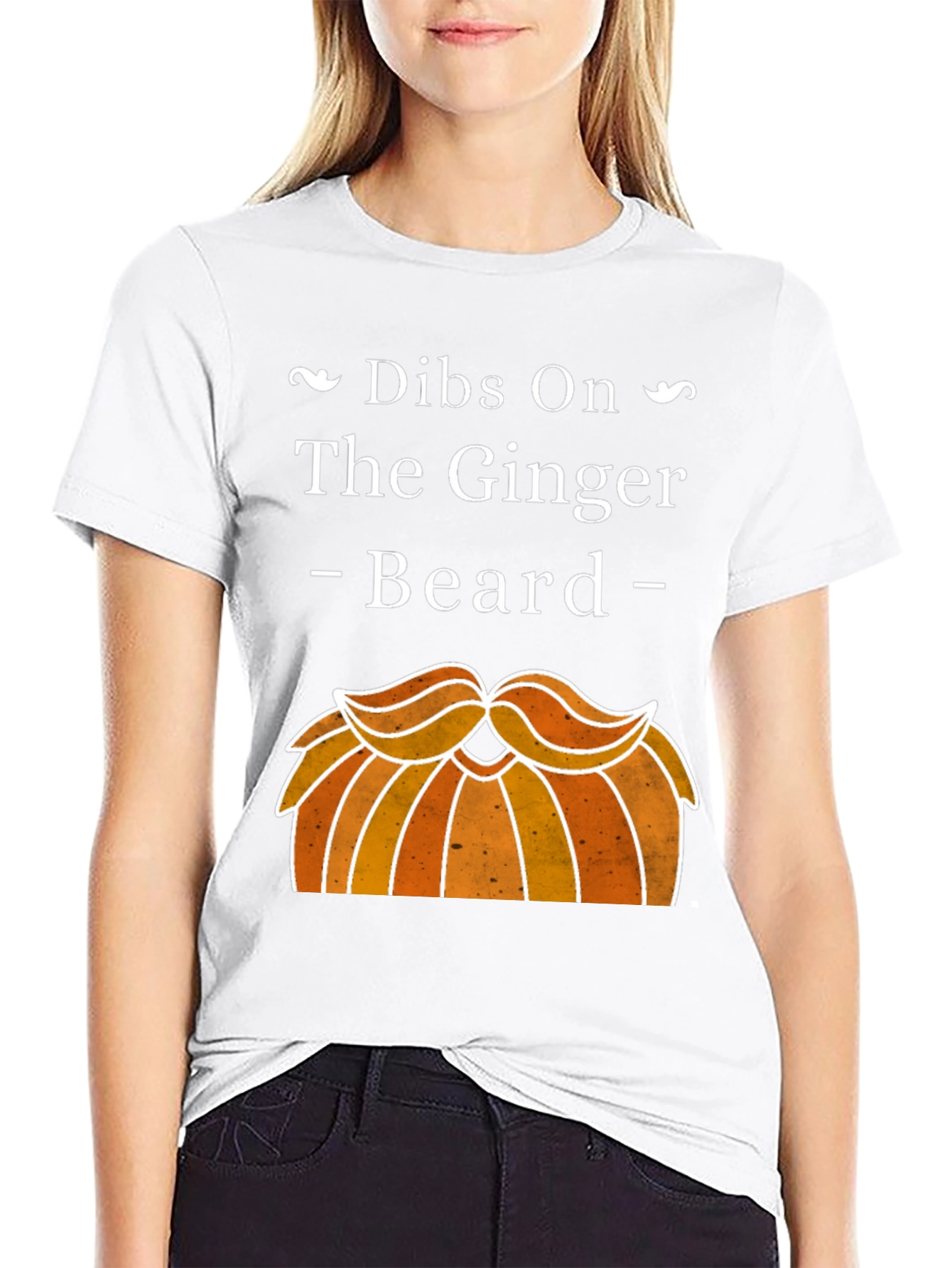 Dibs On The Ginger Beard Graphic T-Shirt