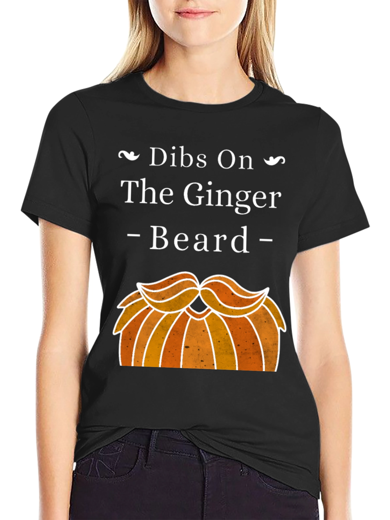 Dibs On The Ginger Beard Graphic T-Shirt