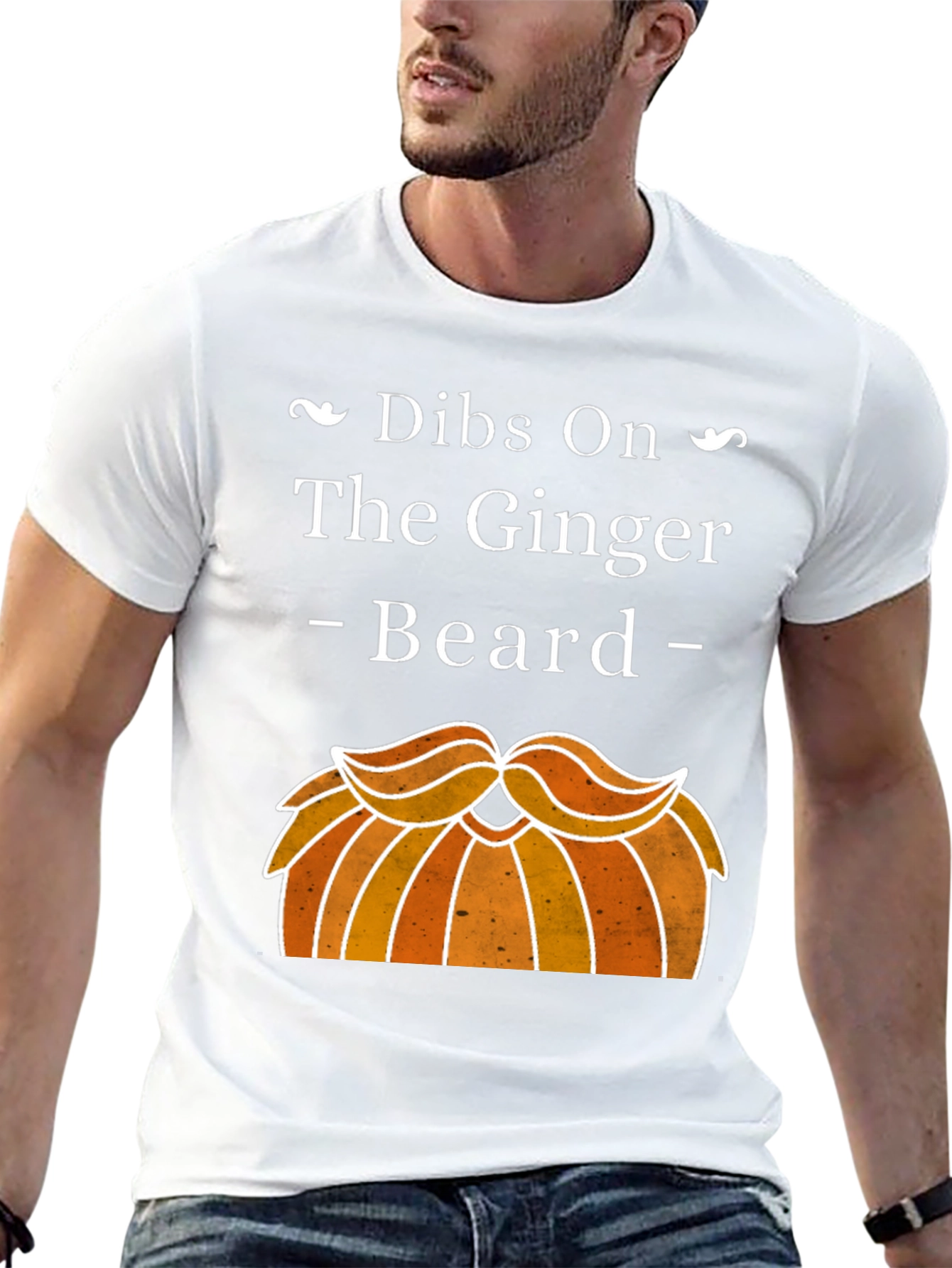 Dibs On The Ginger Beard Graphic T-Shirt