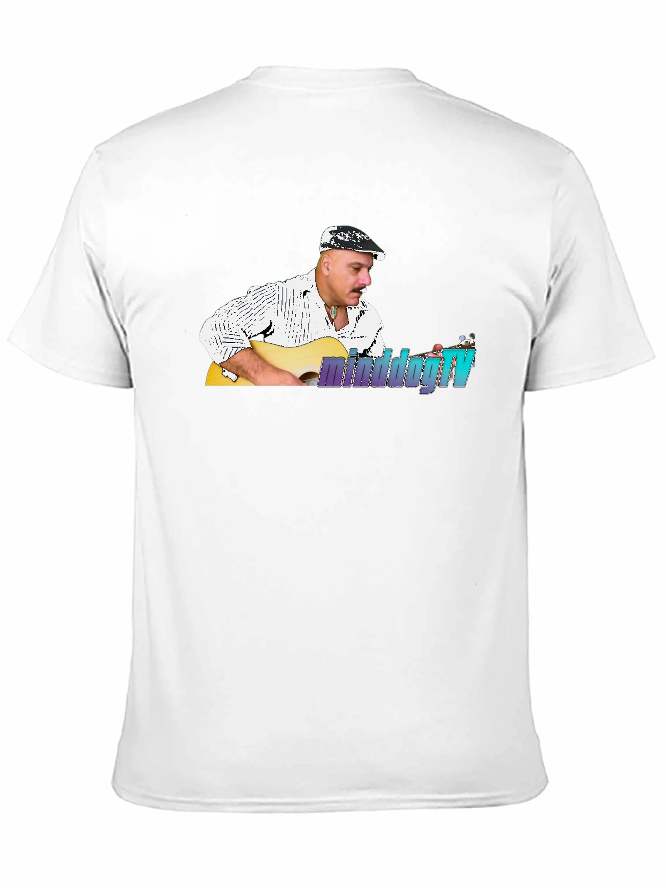 Minddogtv Guitarist Black T-Shirt