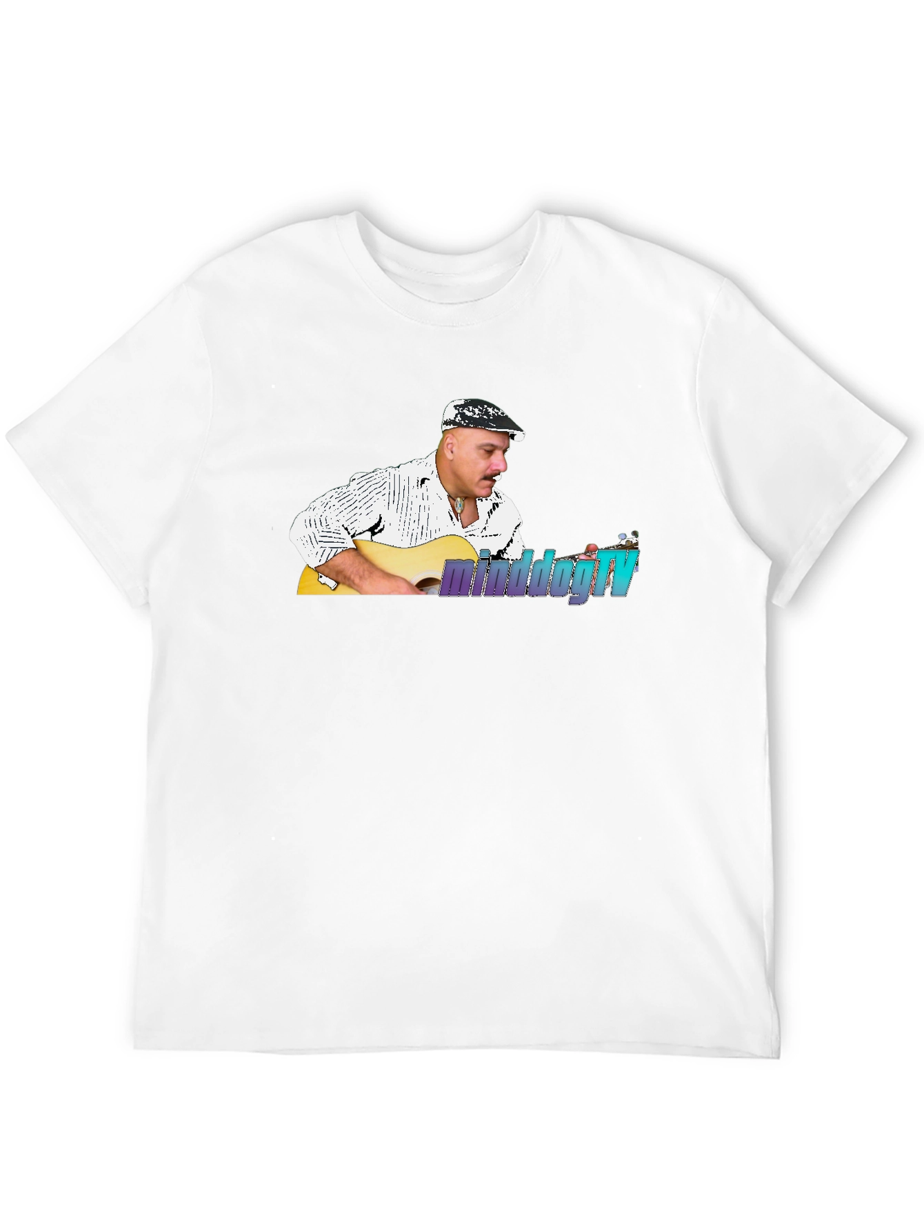 Minddogtv Guitarist Black T-Shirt